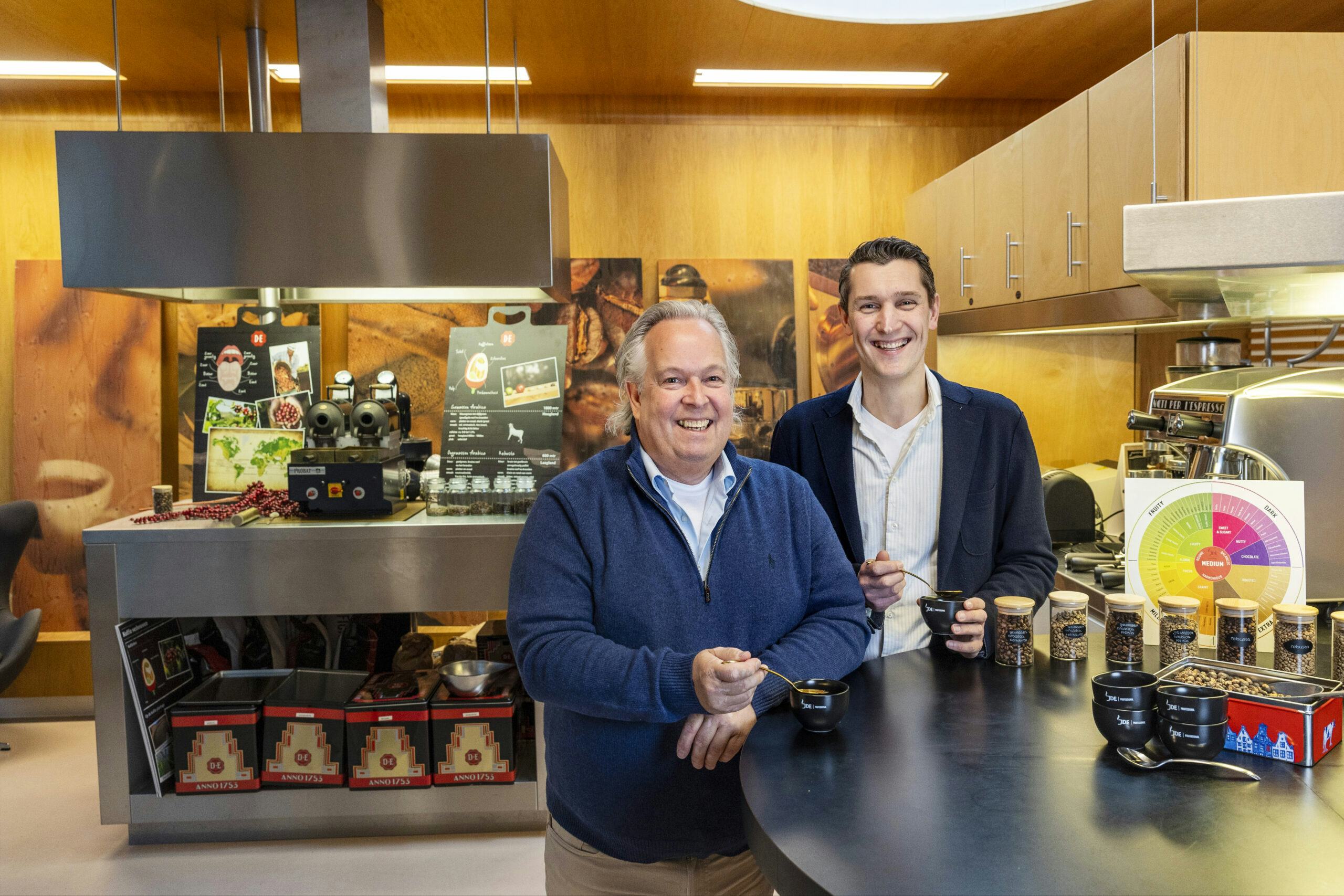 Smaak Expert Paul Minderman en senior marketeer B2B Ron Roubos.