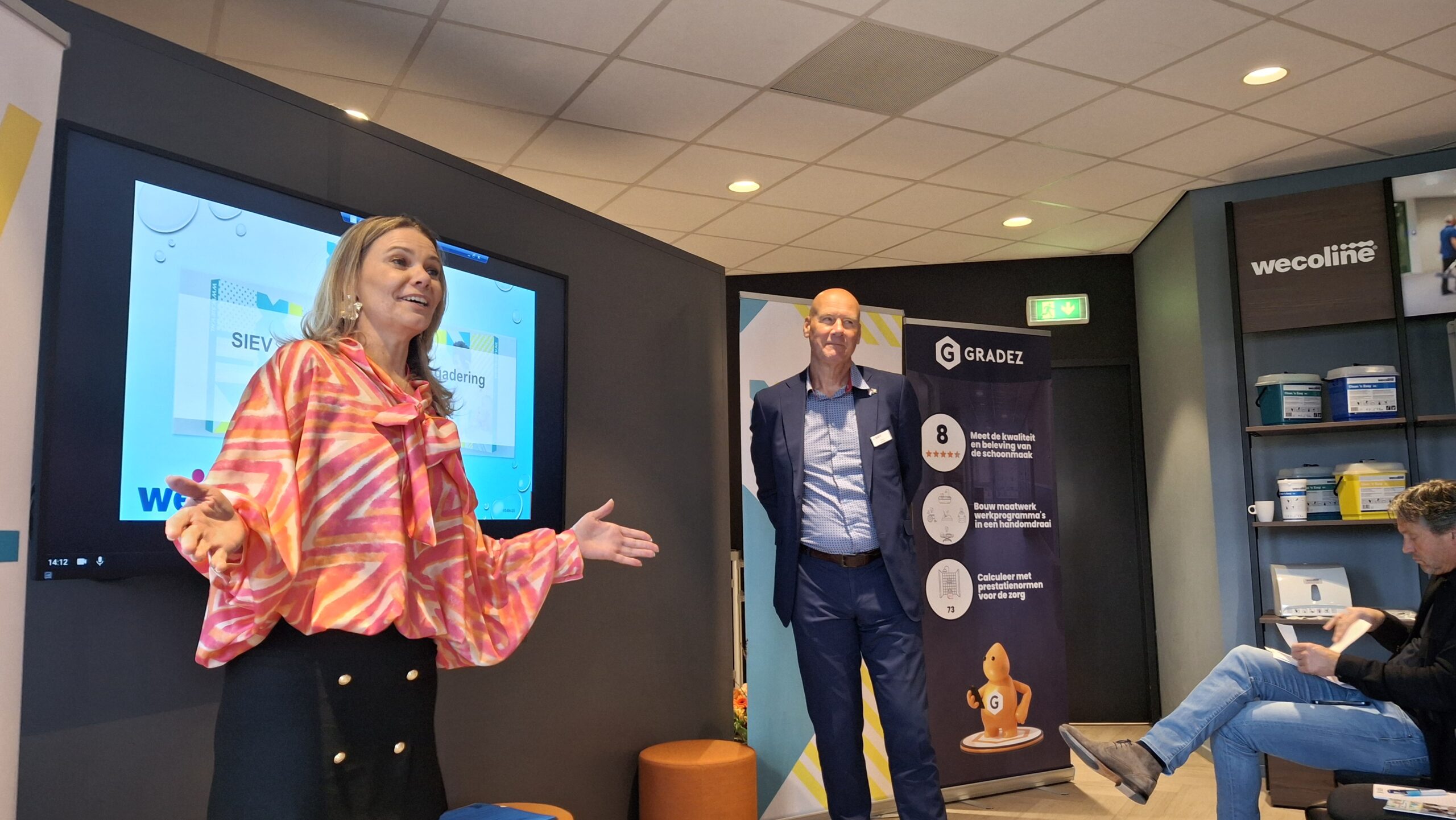 SIEV-bestuursleden Rolien van Groeningen en Paul Fok. Bron: Communicatie SIEV