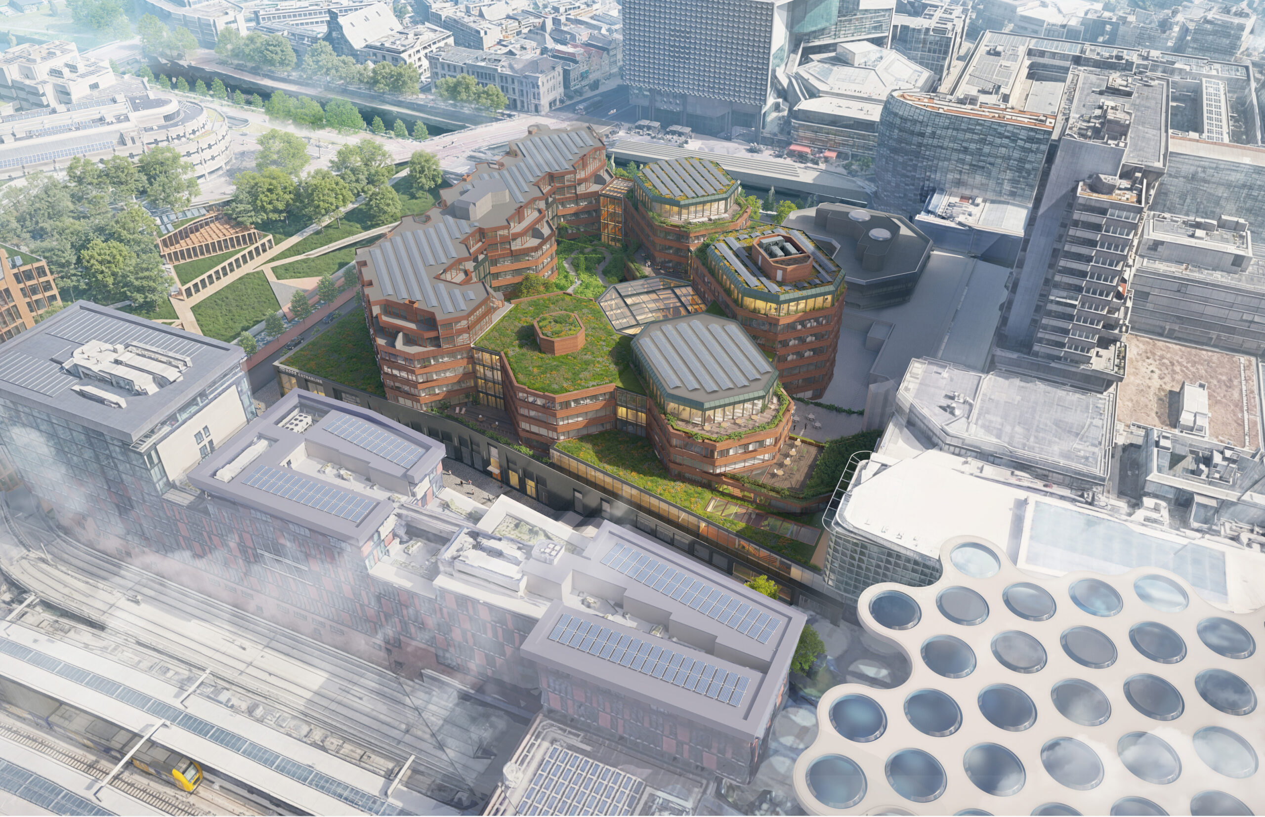 Artist Impression De Nieuwe Tuin (beeld: Bierman Henkett)