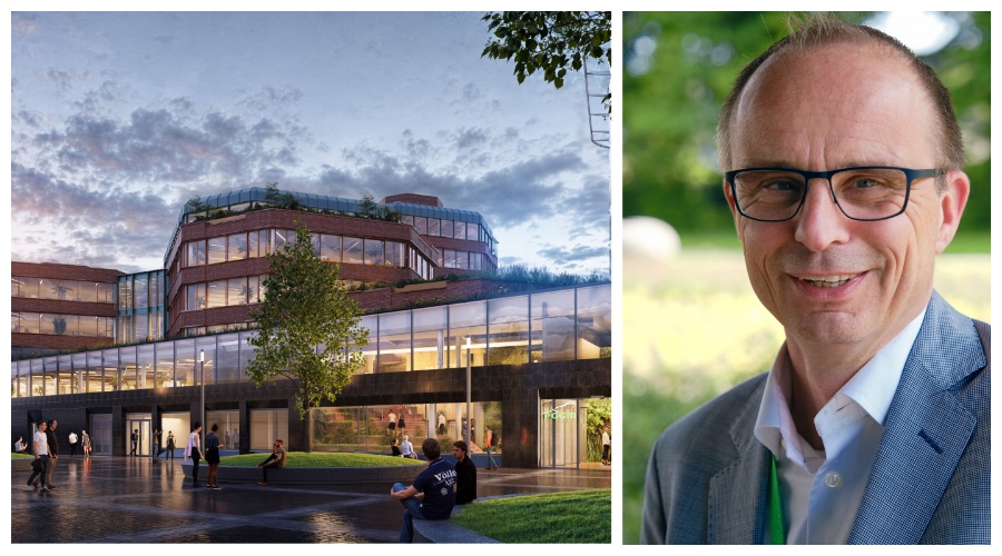 Arnold Veenema, Manager Facility Management & Real Estate PGGM: 'Veel collega’s komen nu met de auto, dat heeft gevolgen voor je duurzaamheidsopgave. Als je dat wilt veranderen is vestiging vlakbij een primaire OV-locatie een veel betere keuze.' 