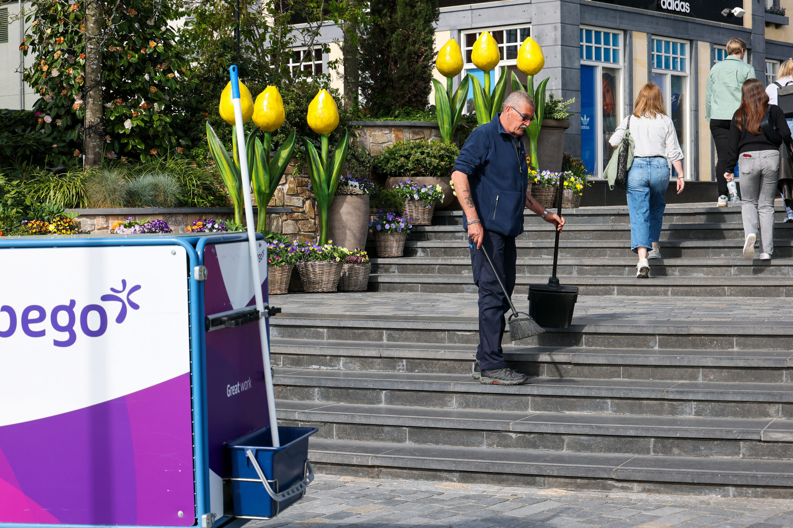 De werkplek van ... Fred van Driel (Vebego Cleaning Services)