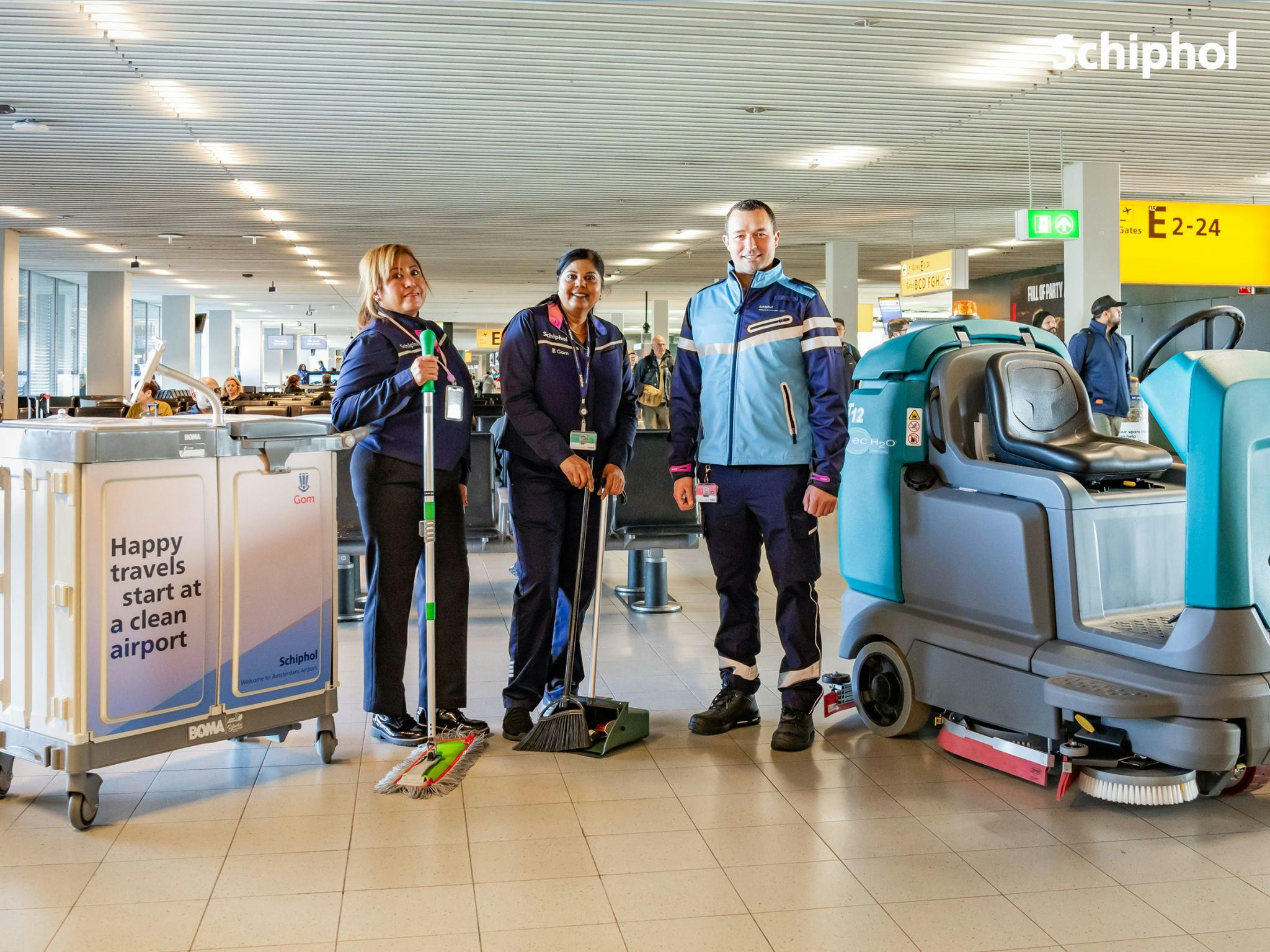 Beeld: Via het LinkedIn-account van Schiphol