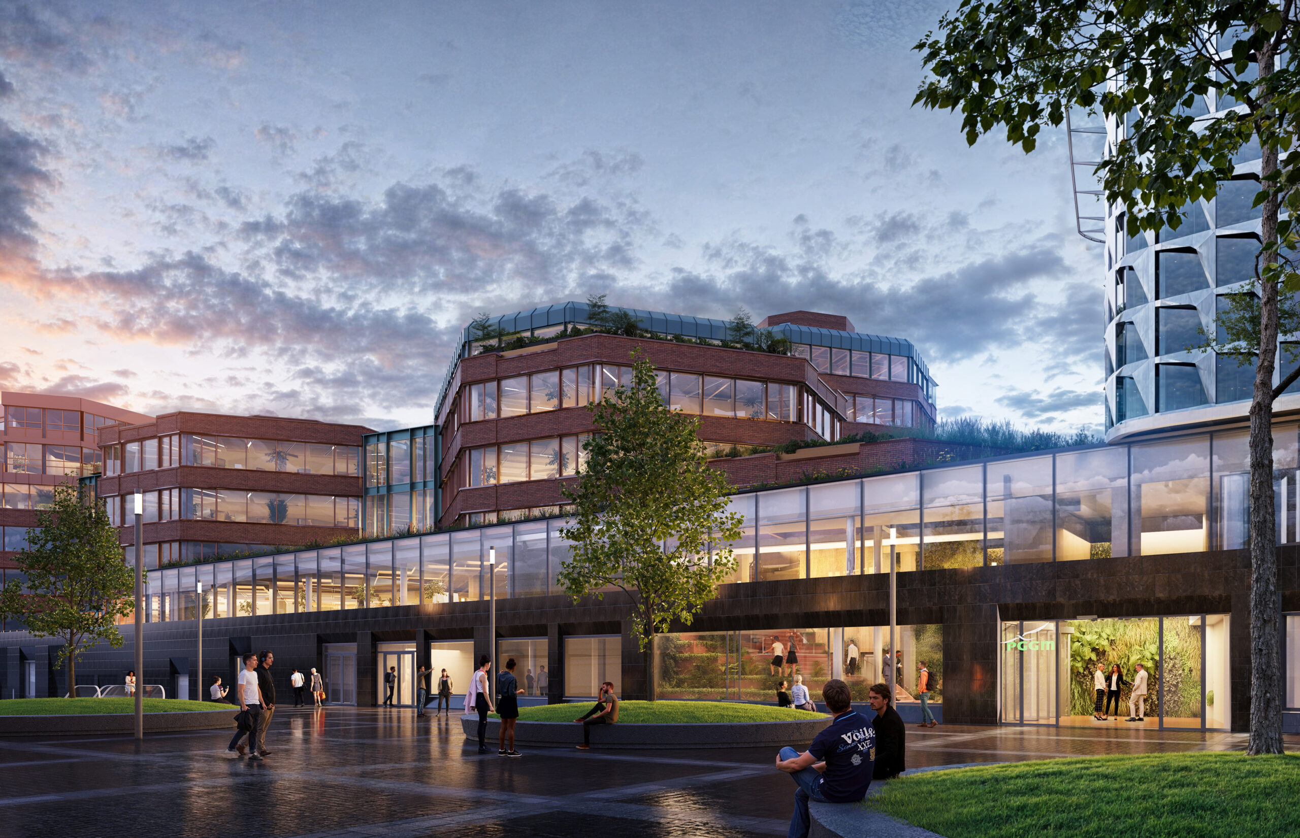 Artist Impression De Nieuwe Tuin (beeld: Bierman Henkett)