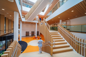 Centrale hal Prinses Máxima Centrum (beeld: Mart Stevens Project Fotografie)