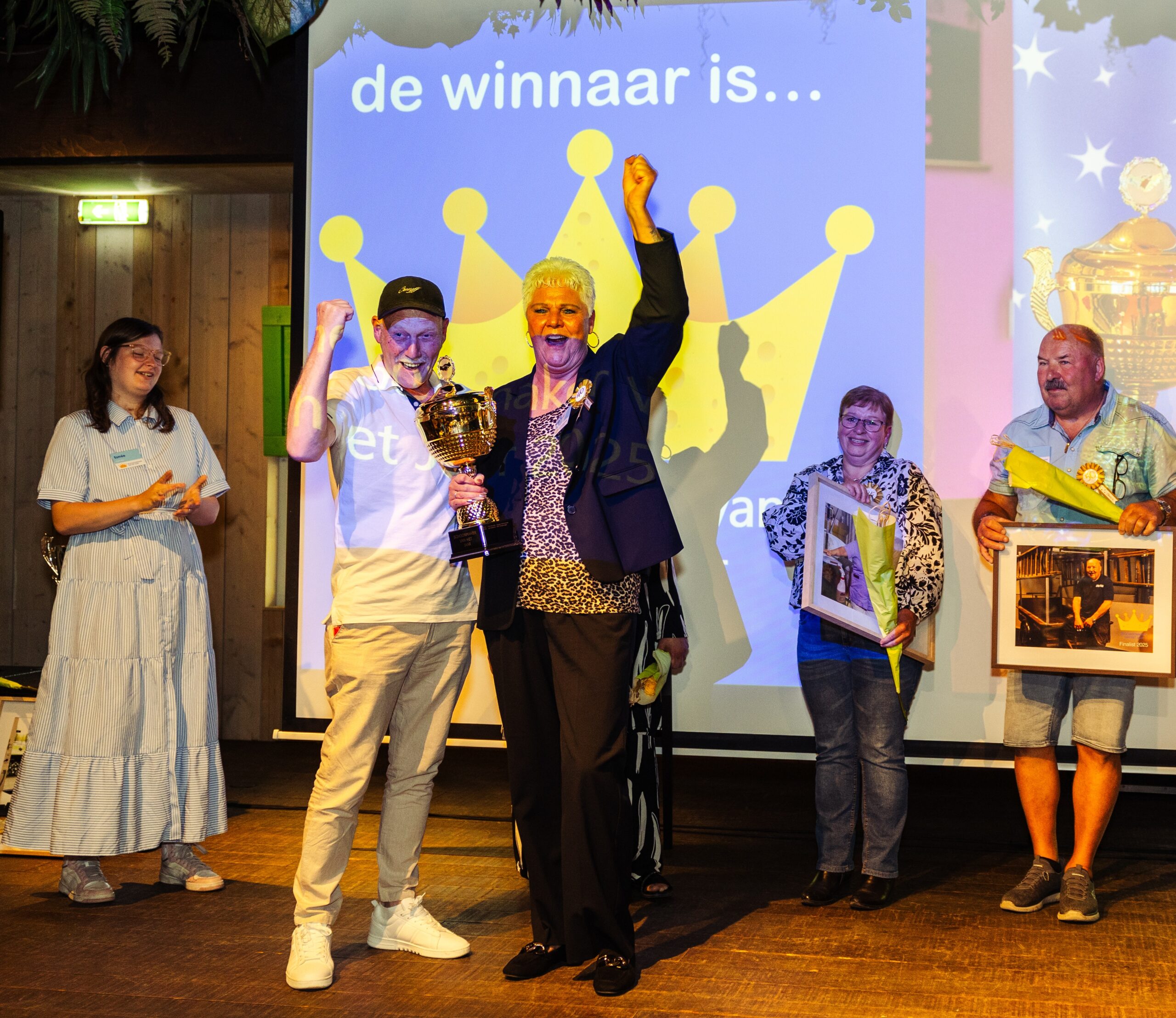 Jolanda Reedijk won in 2025 de titel Schoonmaker van het Jaar