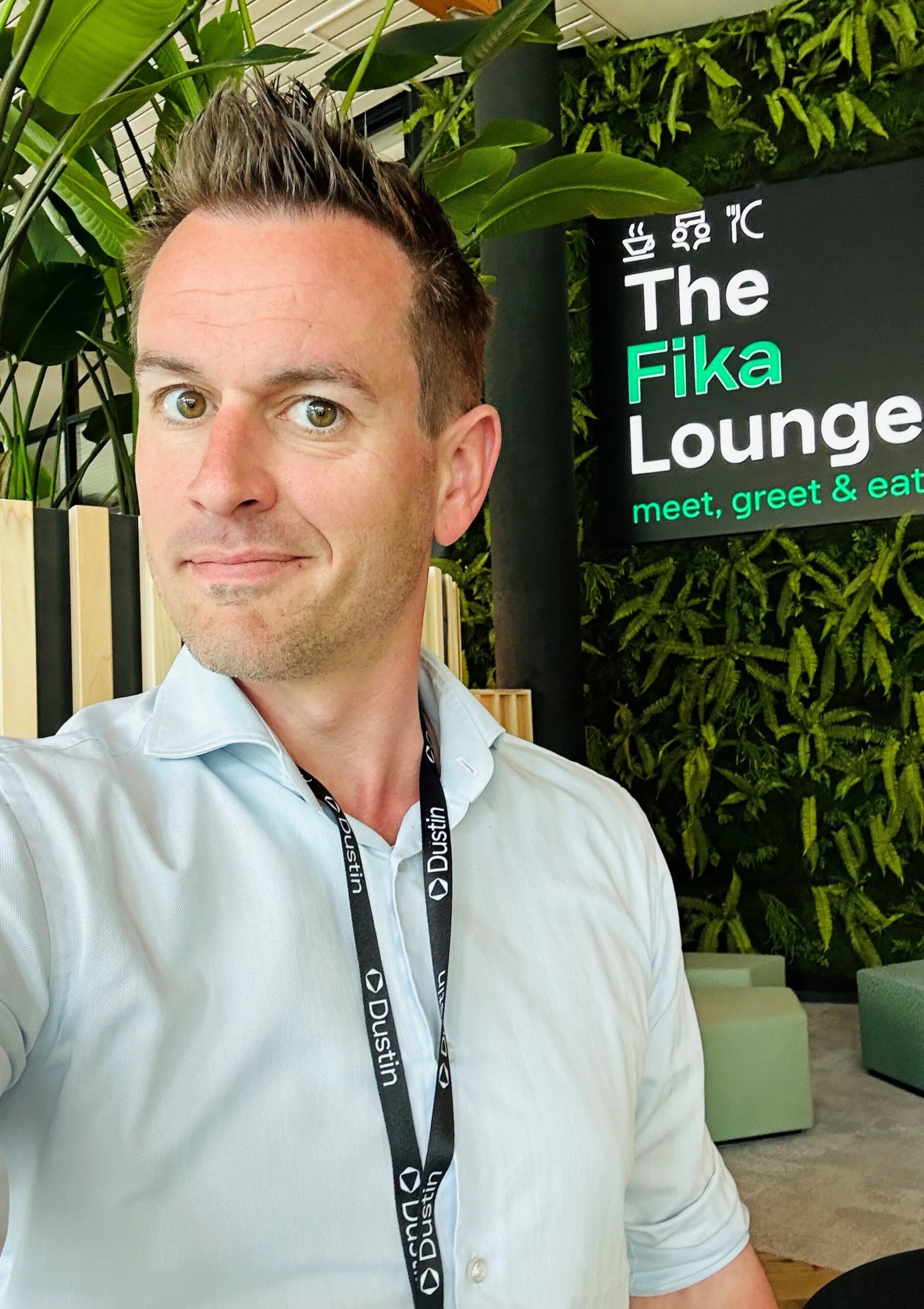 Frank van der Leest, hoofd Workplace & Real Estate bij Dustin