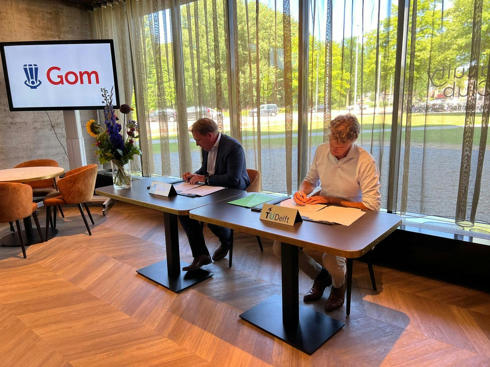 TU Delft verlengt samenwerking met Gom