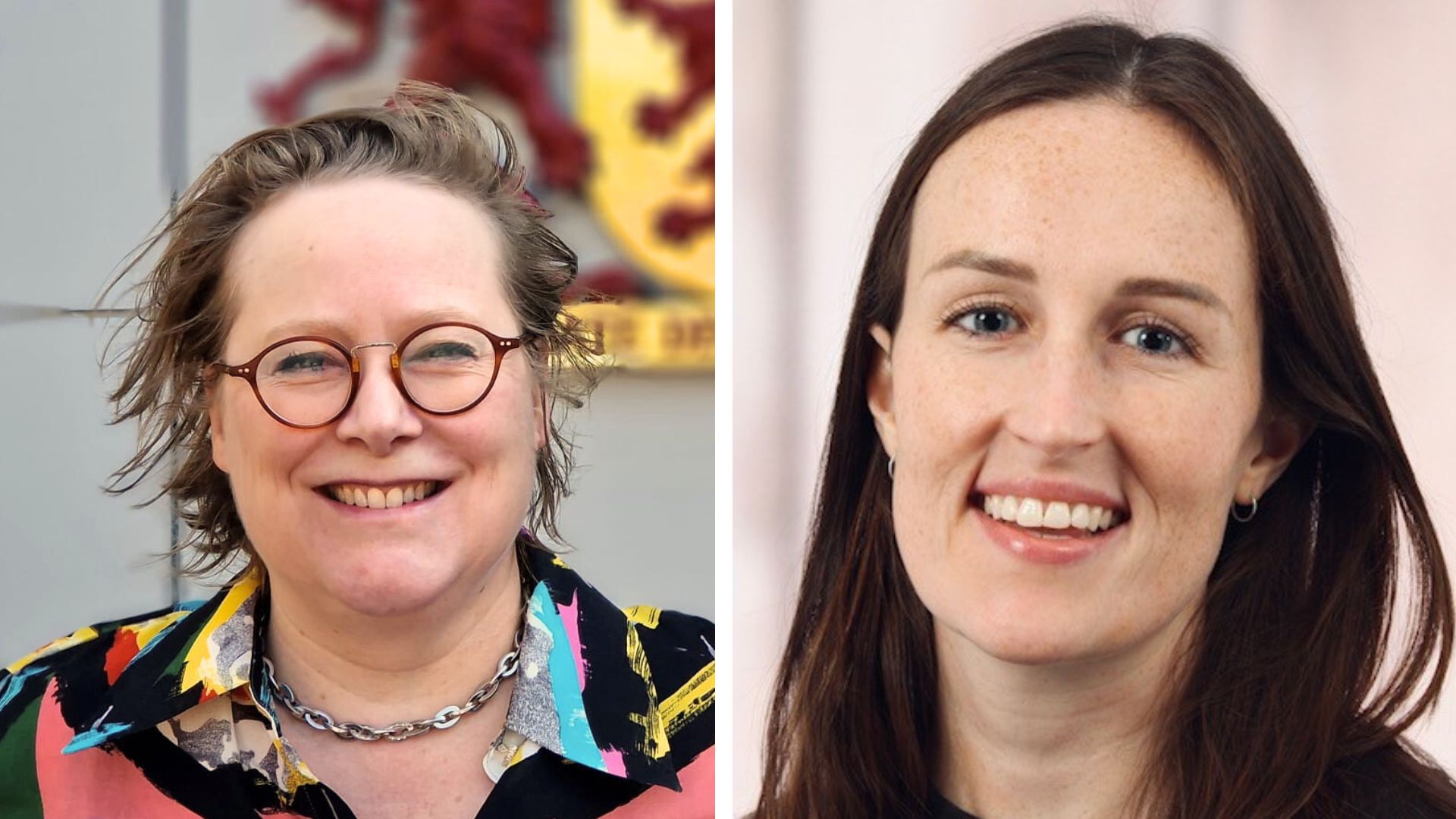 Sprekers Marieke van Buijtene (provincie Zuid-Holland) en Tessa Döpp (provincie Noord-Holland) tijdens het Facto Congres 2025.