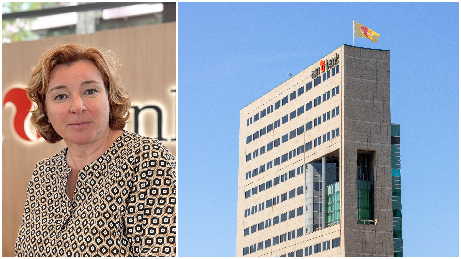 Suzette van der Zanden, directeur Facilitair Bedrijf bij ASN. Beeld door Anne Tjon-A-Joe (links) en Twan Brekelmans