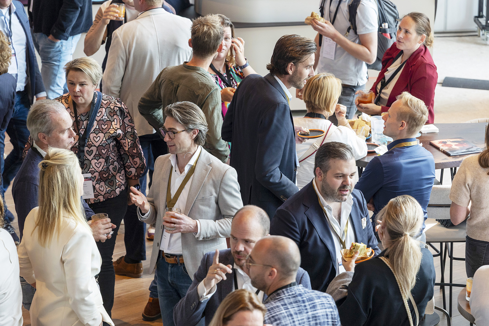 Lunchbreak, Facto Congres 2025 (beeld: Herbert Wiggerman)