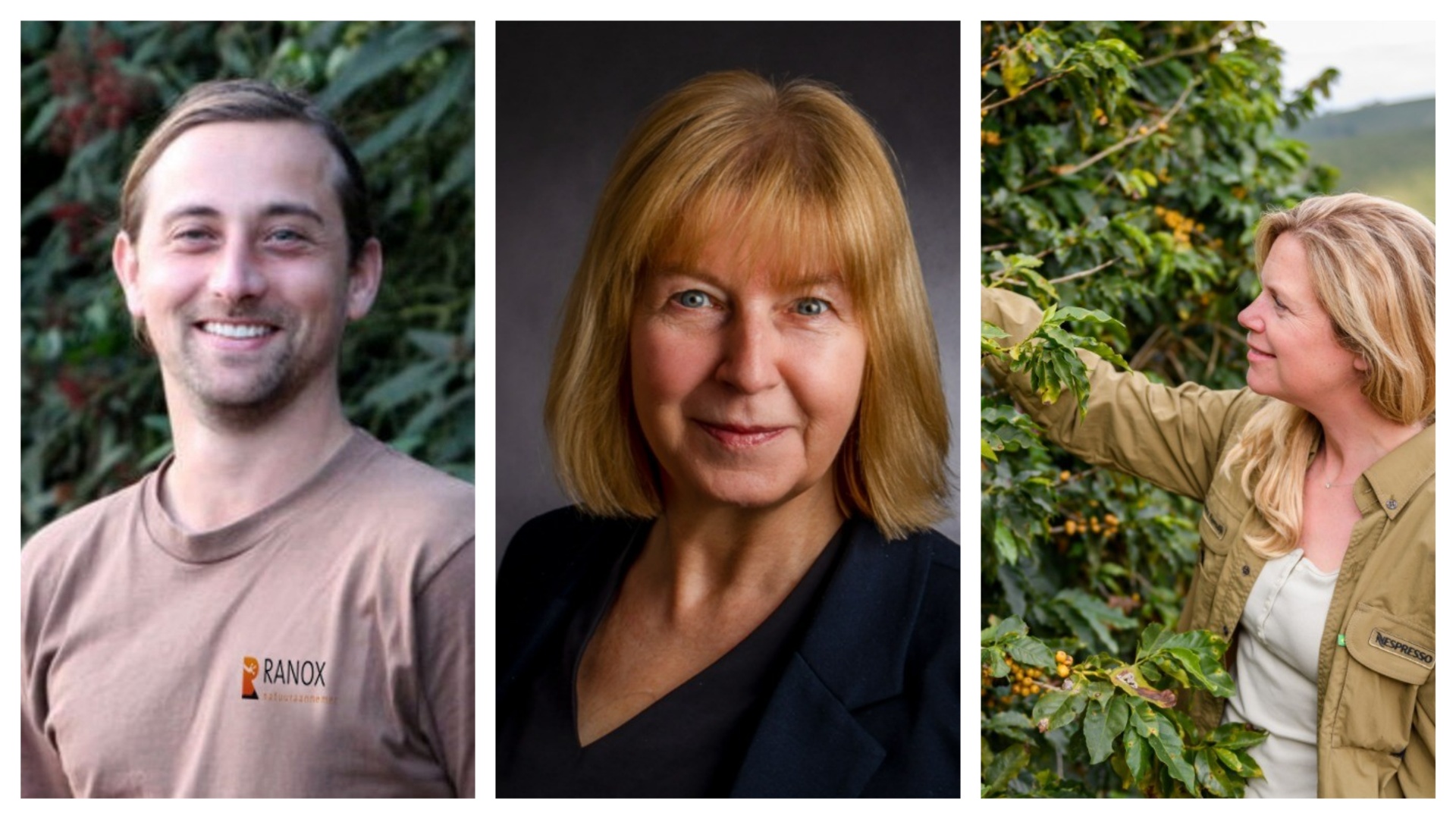 Sprekers kennissessie Facto Congres 2025 over koffie en biodiversiteit