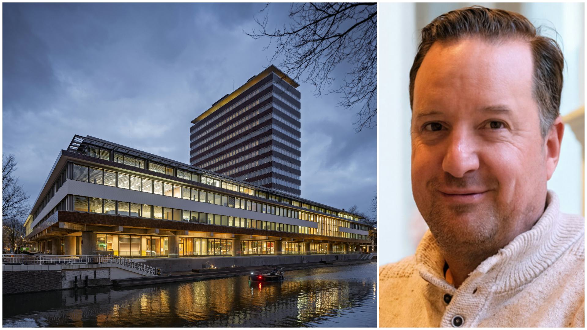 Het gerenoveerde gebouw van de Nederlandsche Bank (beeld door Ossip van Duivenbode) en Maarten van Gestel