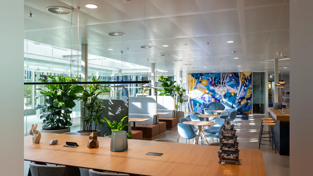 Werkomgeving Philips HQ, murals