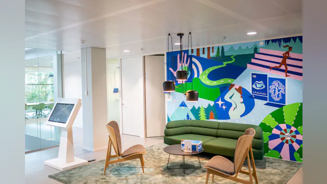 Werkomgeving Philips HQ links navigatiescherm