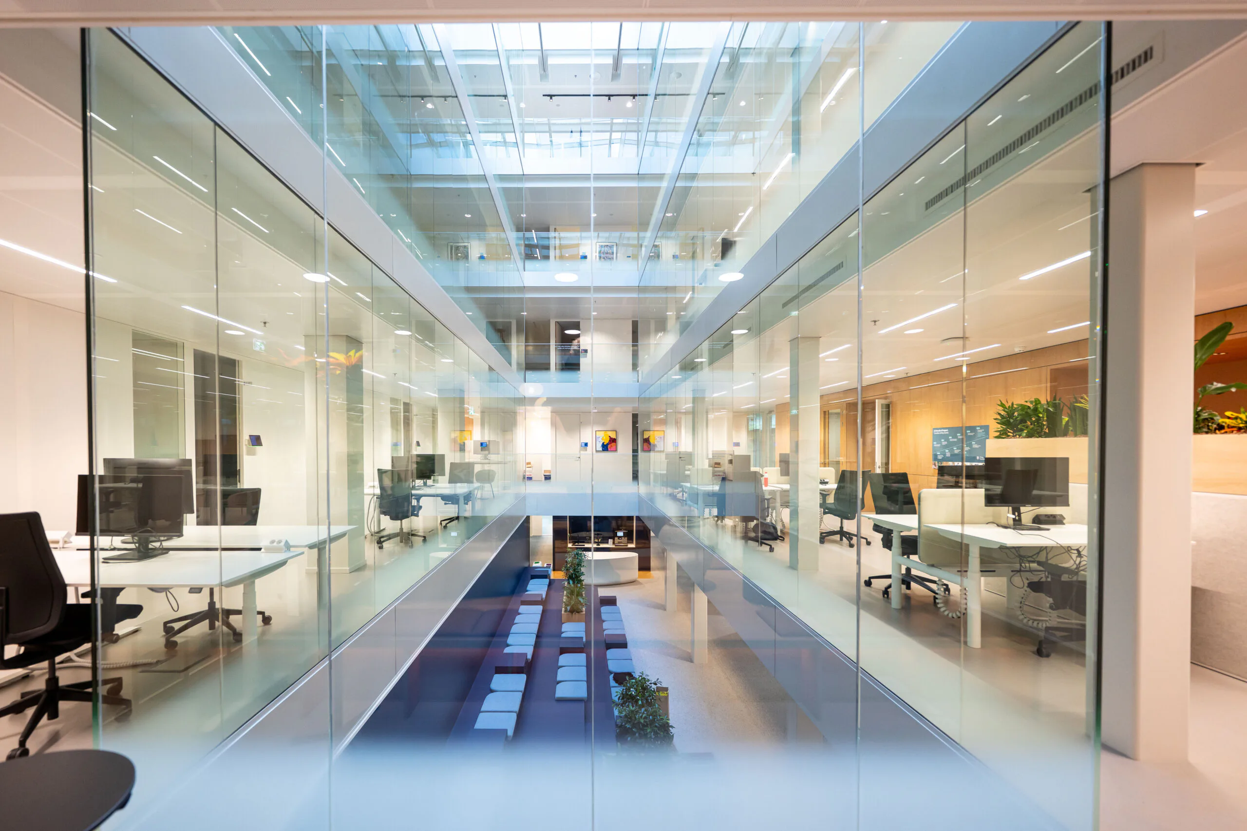 Werkomgeving Philips HQ, transparantie