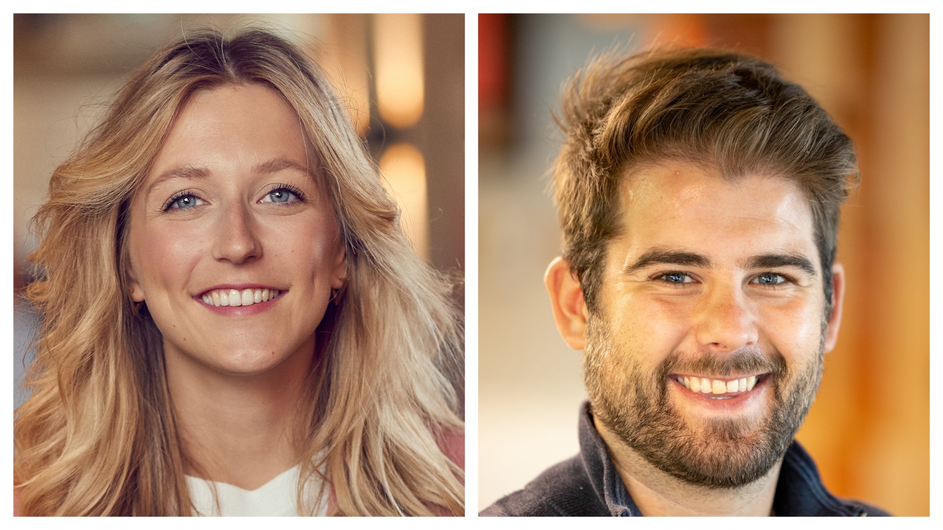 Jamie Douw en Bart van Roekel, beide adviseurs bij Ynno