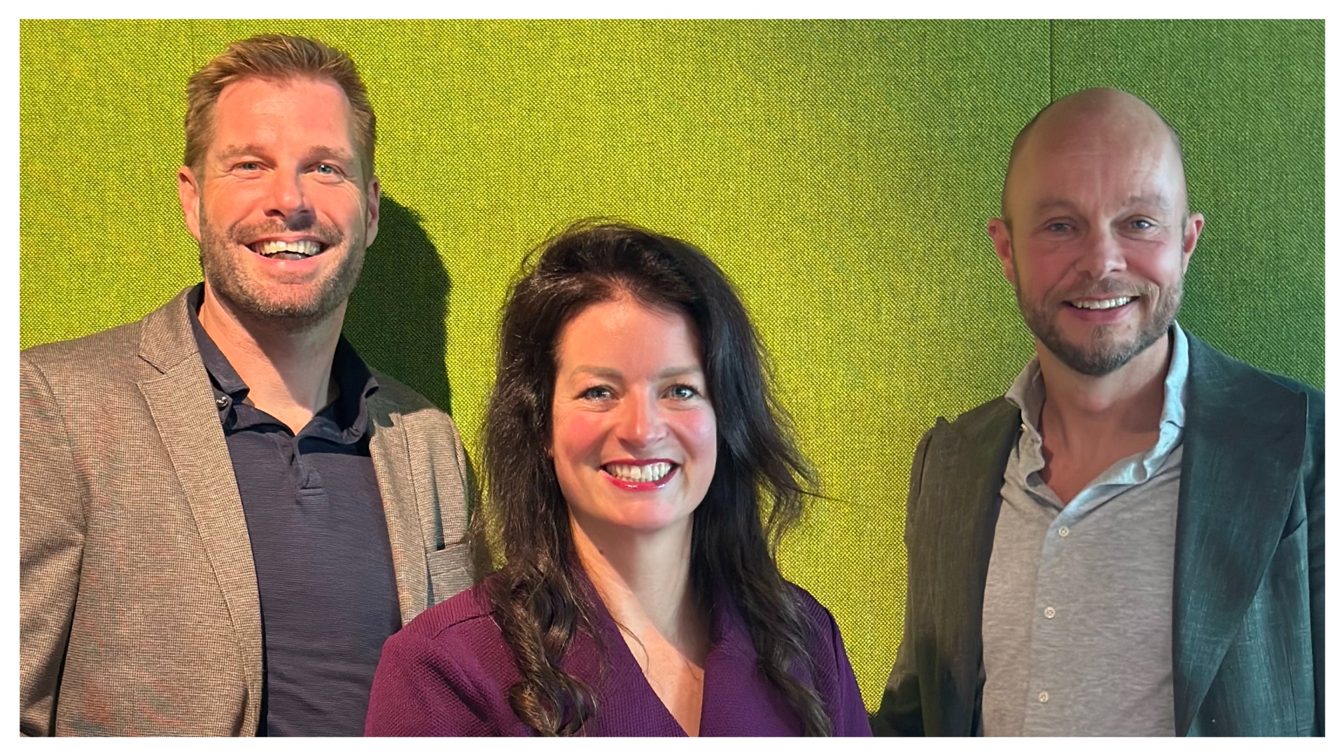 Directie Naest (vlnr Arjan Elst, Sheryl Limburg en Sander Koop)