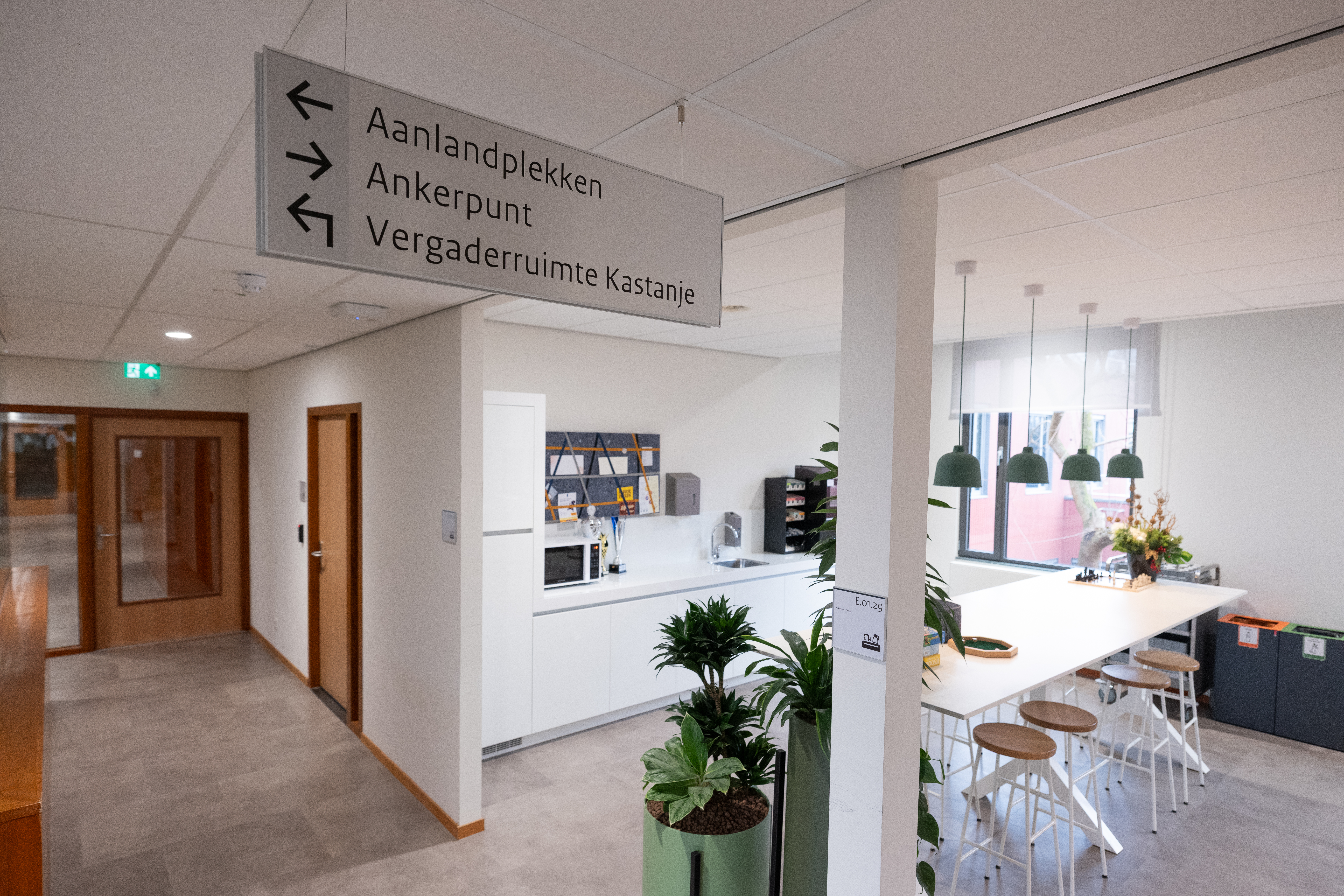 Het ankerpunt, een flexibele ruimte voor medewerkers. Foto door VanVlietFotografie