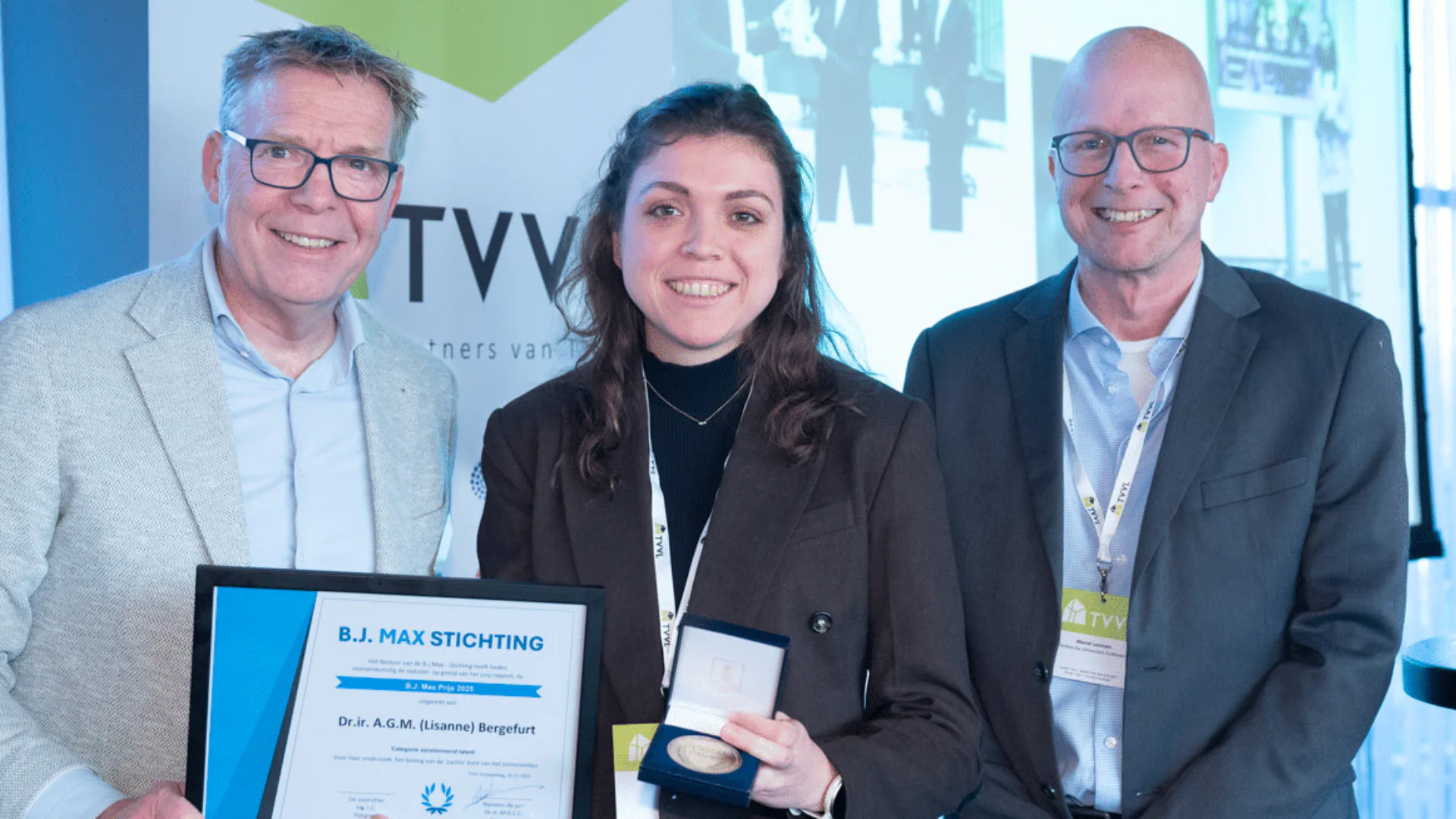 Jong talent TU/e wint prijs voor onderzoek naar gezonde werkplek