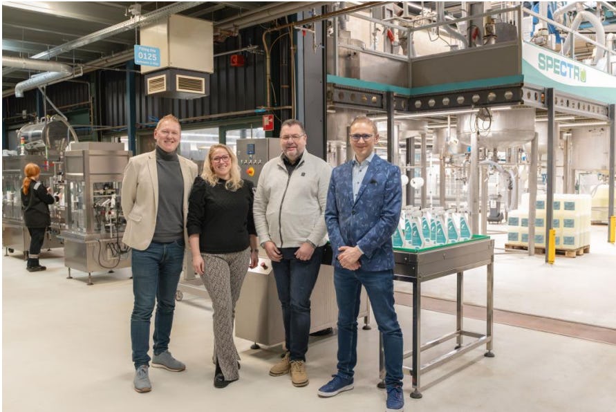 V.l.n.r.: Quintus Metternich, Alissa Metternich, Stephan Koppenens & Laurens Metternich