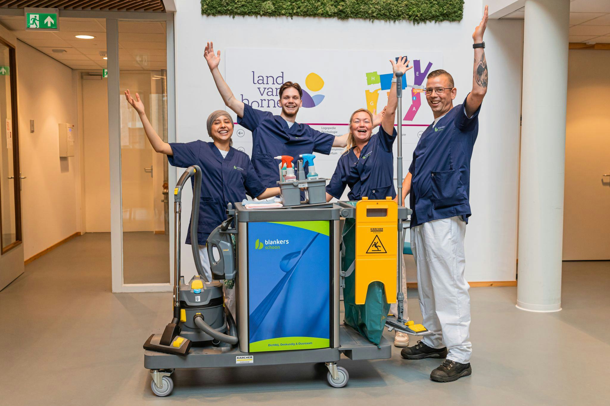 Blankers Schoon en Land van Horne verlengen samenwerking met drie jaar