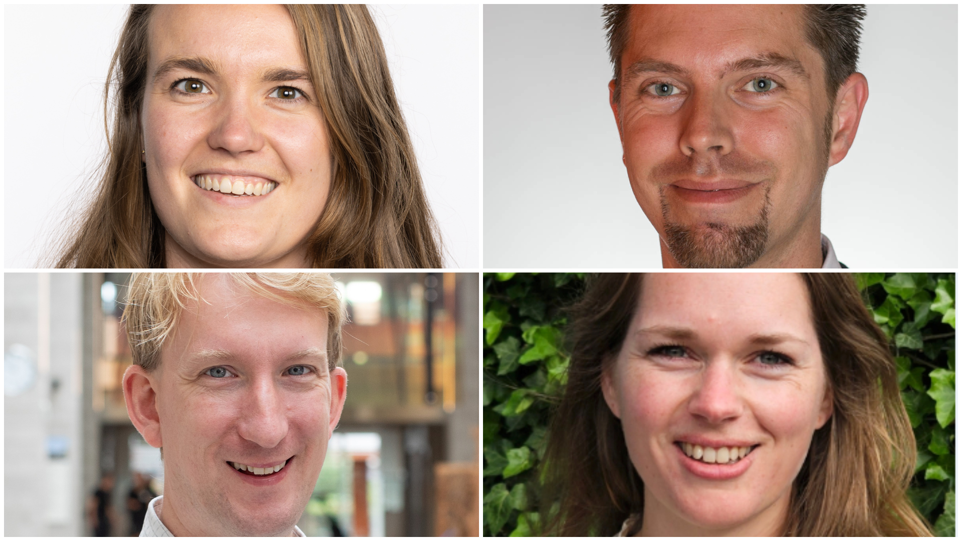 V.l.n.r.: Anne Dijkstra (GHZ), Cédric Koolschijn (UMC Utrecht), Eric Veldwiesch (ASZ) en Karen de Vries (MZ)