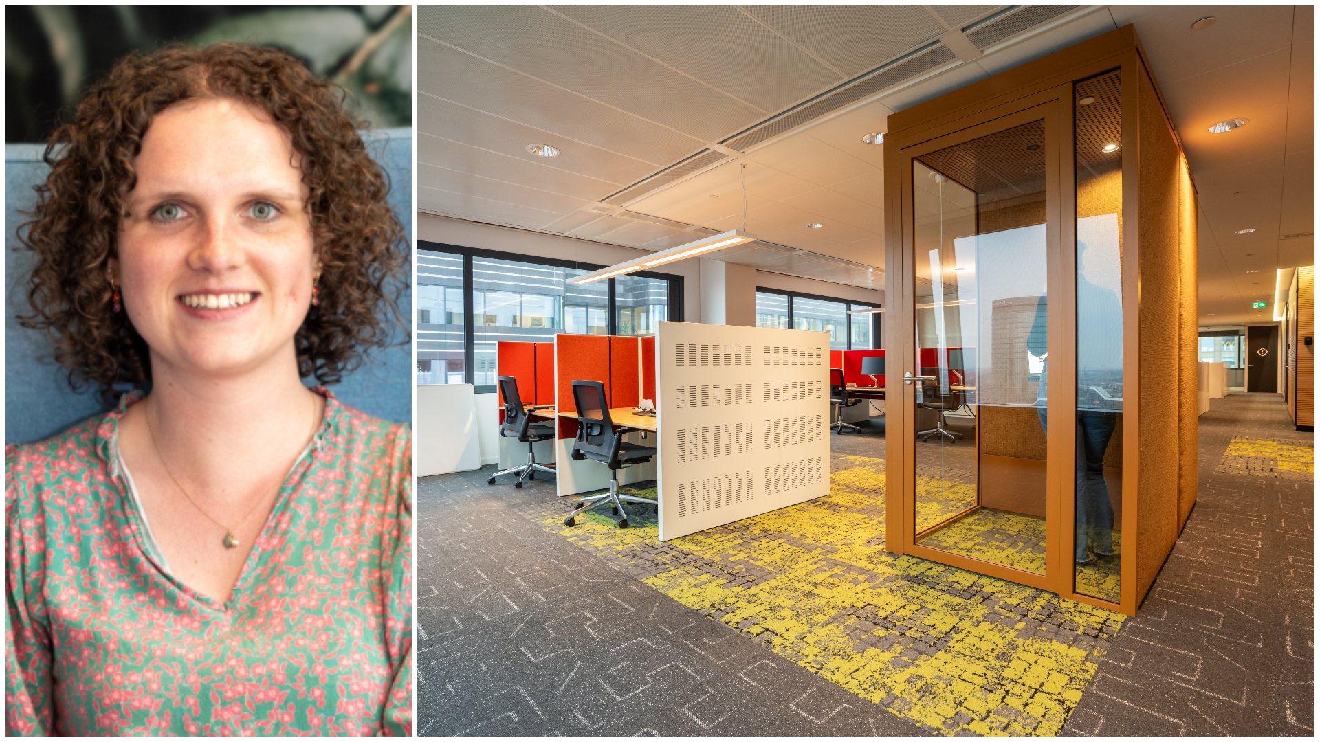 Mijke de Groodt, projectleider Facilitair en Huisvesting bij de gemeente Utrecht. Foto interieur door Freek van de Weijden