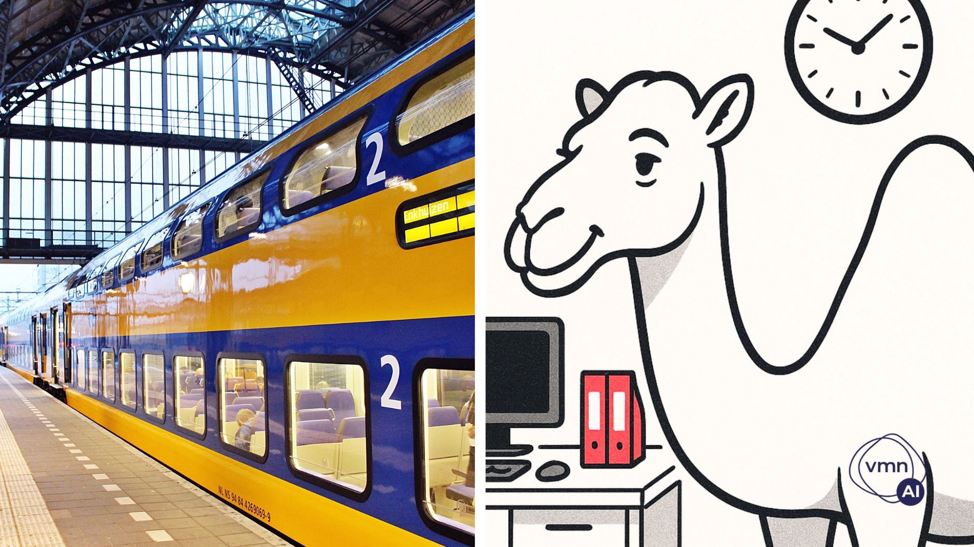 Beeld links: Shutterstock. Beeld rechts: VMN AI.