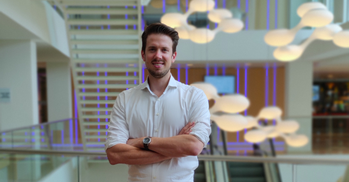 Maarten Huikeshoven, Facility Manager bij KLM.