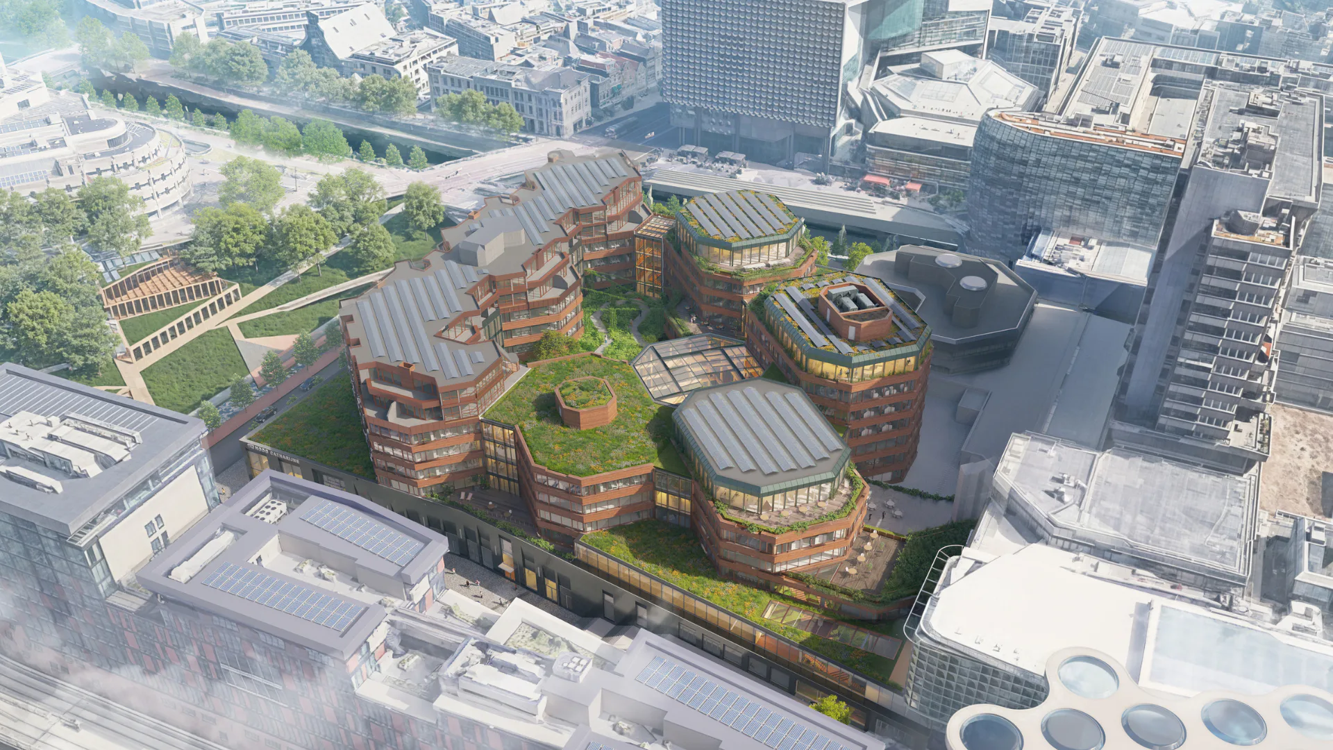 Bouw nieuw hoofdkantoor PGGM (32.000m2) van start
