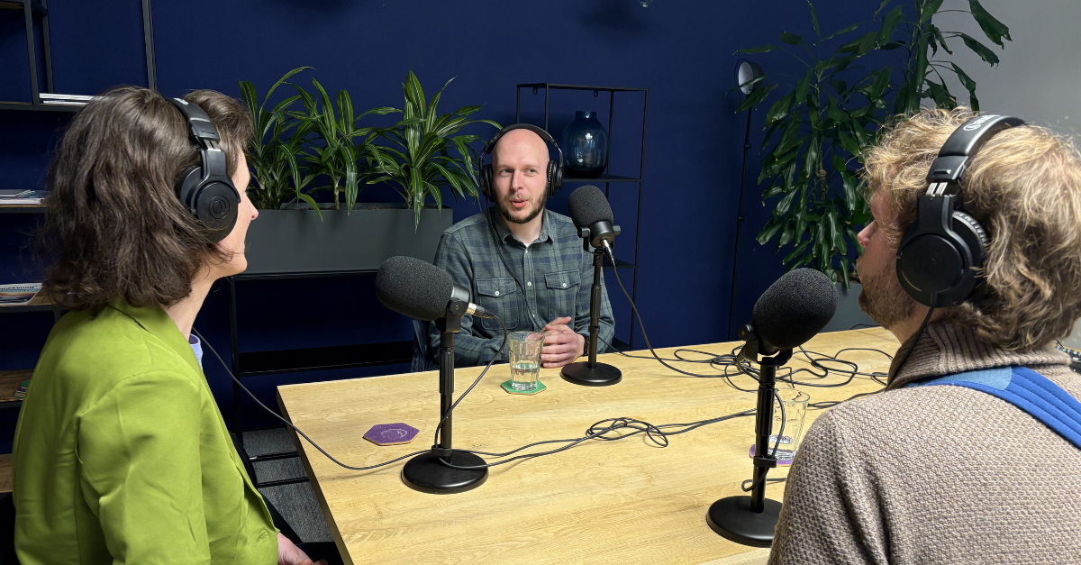 V.l.n.r.: Susan Meenhuis-Bosboom, Bart Noordhof, Reinoud Hunting. Foto: Giulia Checchi.