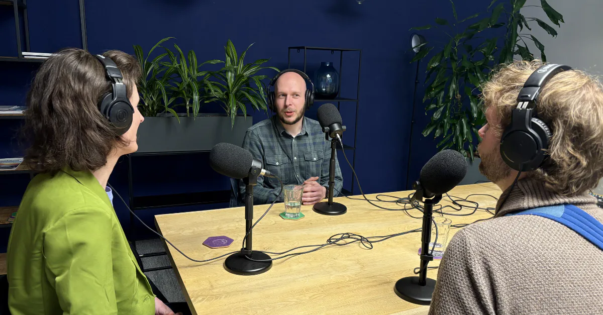 V.l.n.r.: Susan Meenhuis-Bosboom, Bart Noordhof, Reinoud Hunting. Foto: Giulia Checchi.