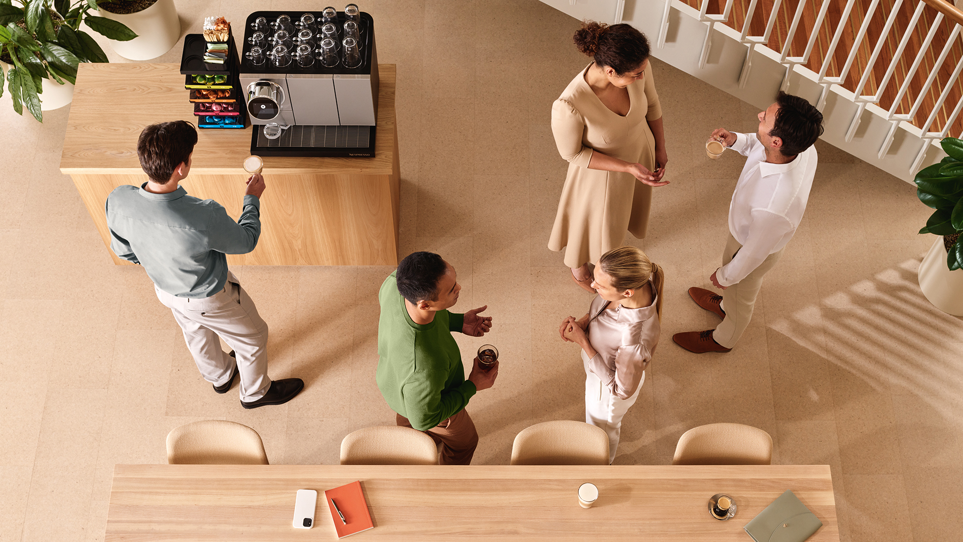 'Met goede koffie trek je talent naar kantoor' 