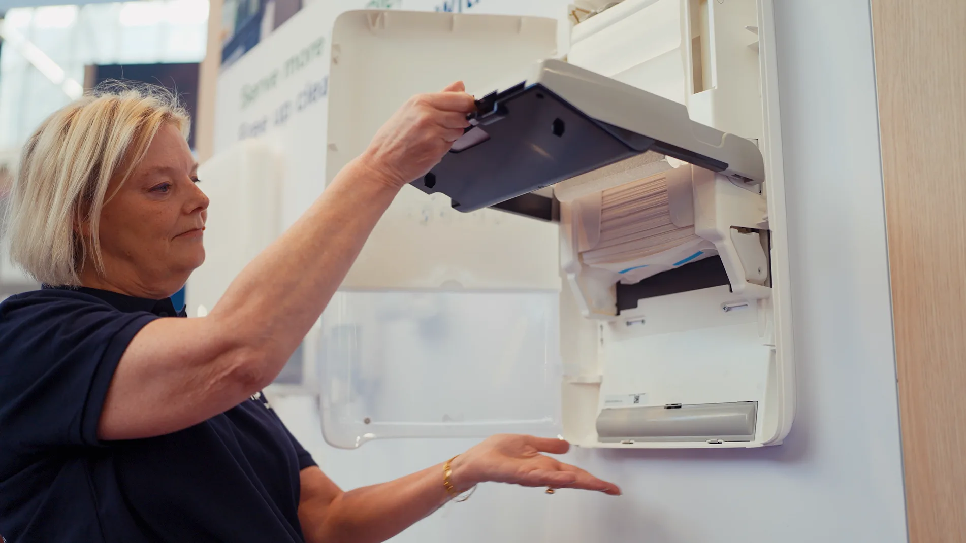 Ineke van den Bemt, regional segment marketing manager Commercial & Public Interest bij Tork.