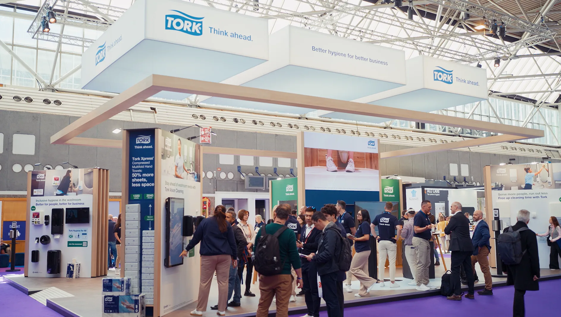 Tork op Interclean 2026 in de RAI Amsterdam.