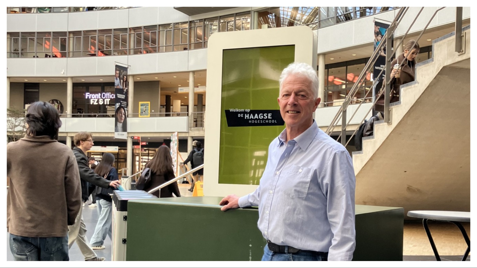 Frans Joosstens, hoofddocent FM aan De Haagse Hogeschool