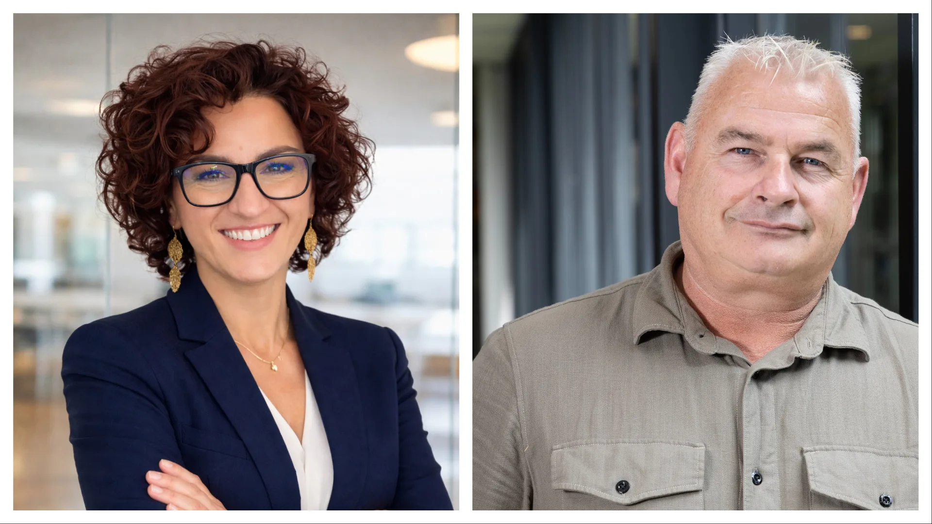 Ayca Zsapora en Francesco Wessels, keynote sprekers Facto Congres 2026