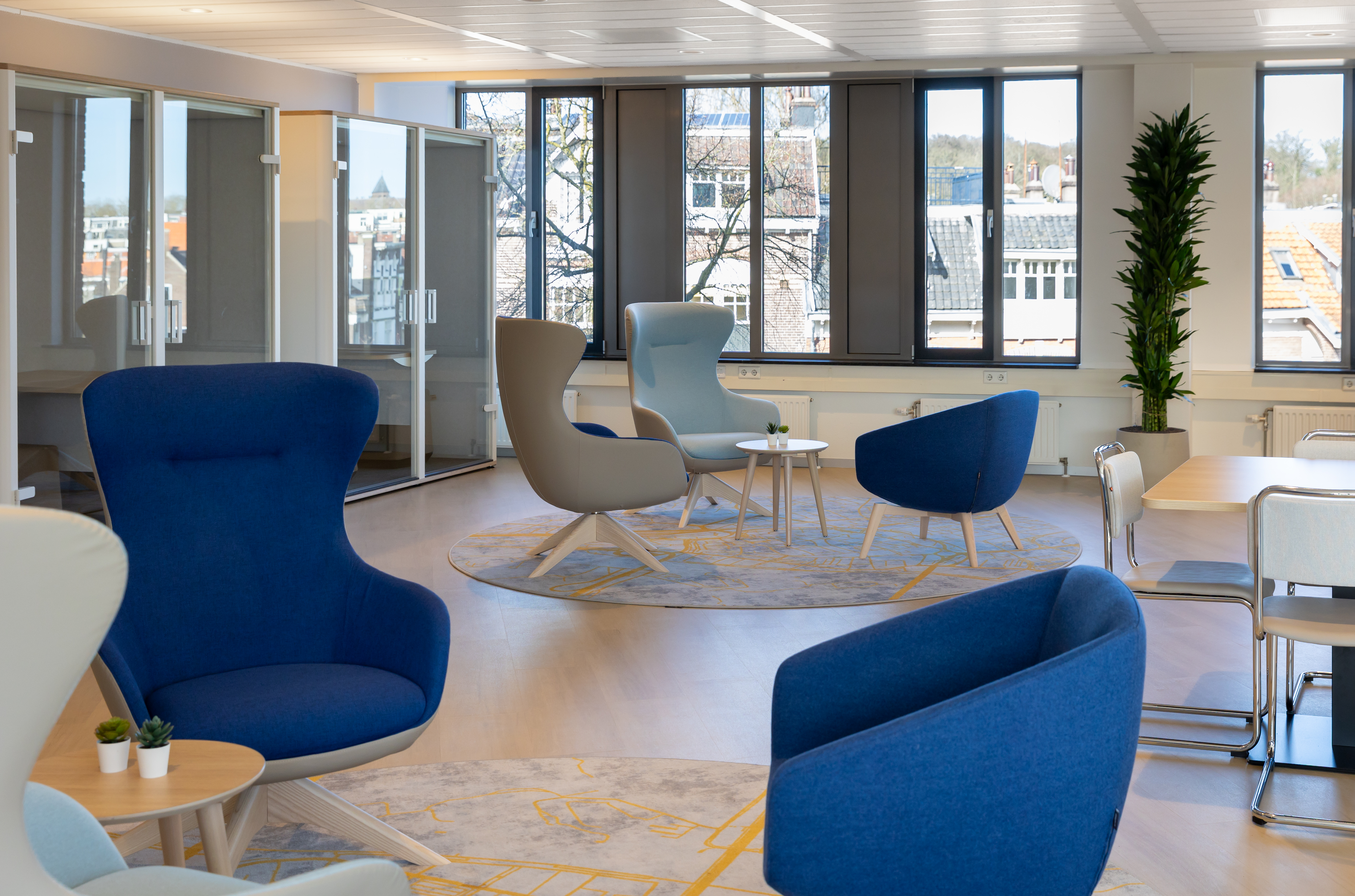 Het nieuwe kantoor van EW Facility Services in Arnhem. 