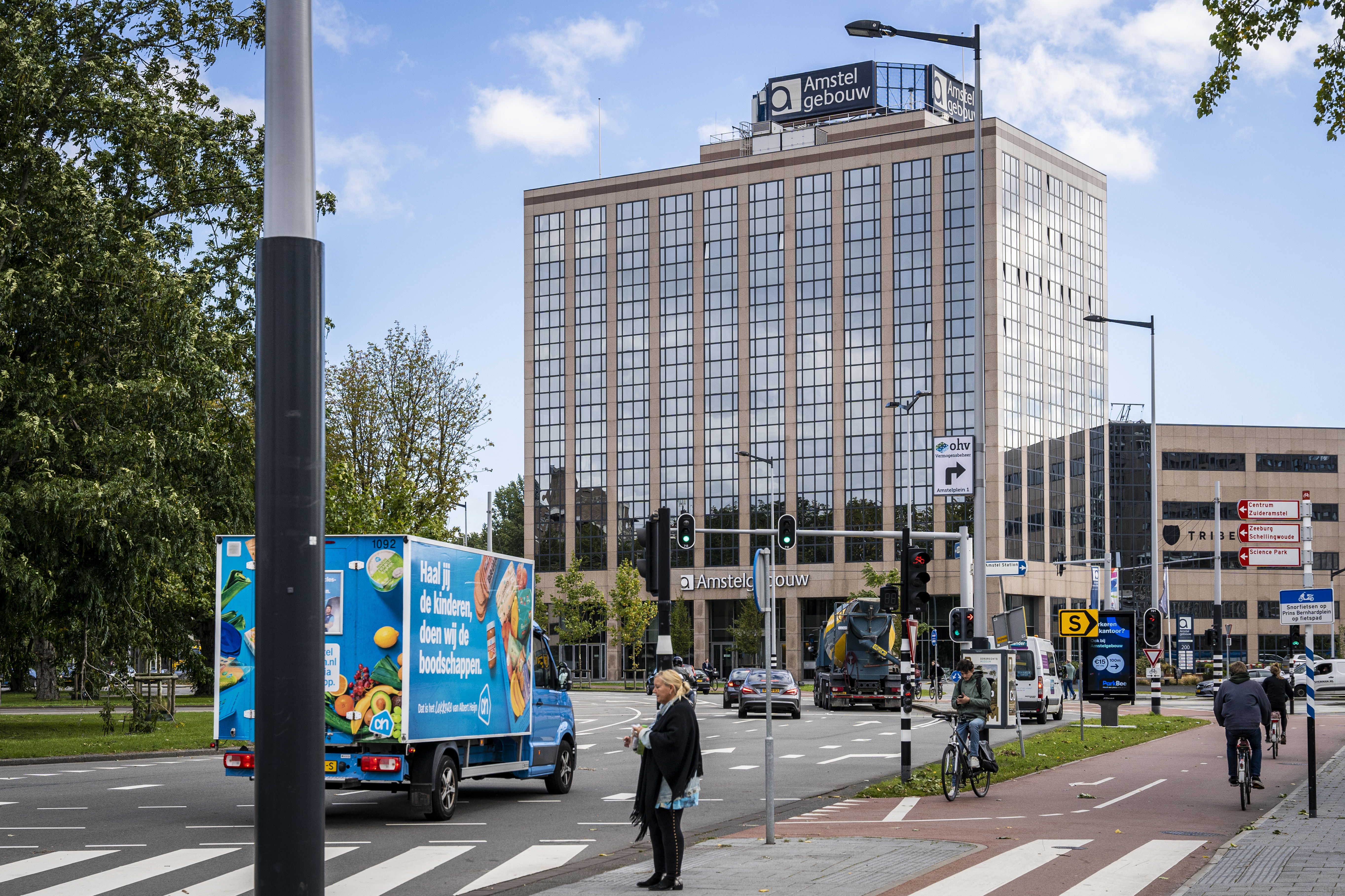 Amstelgebouw in Amsterdam. Beeld: ANP / Hollandse Hoogte / Tobias Kleuver