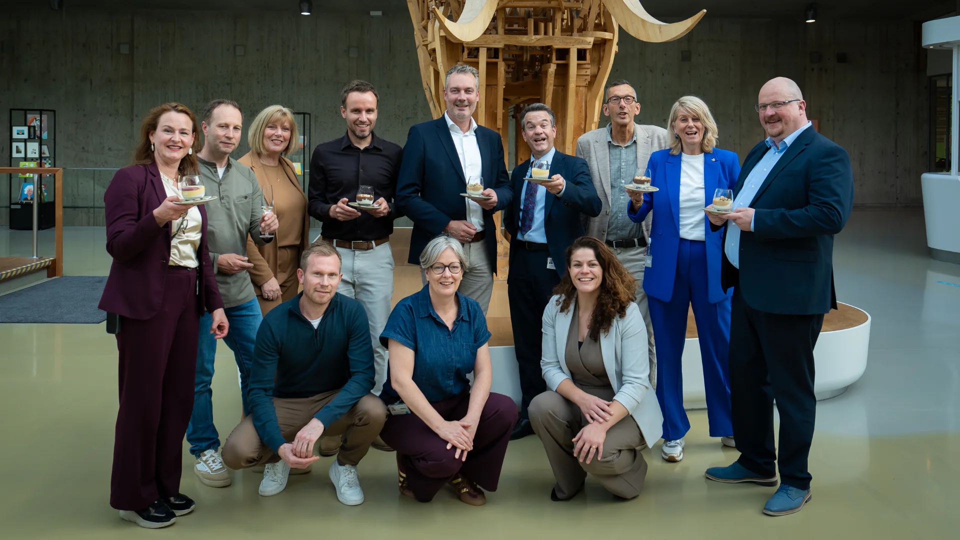 Ondertekenmoment Albron Zorg en Radboudumc Foto: Albron Zorg