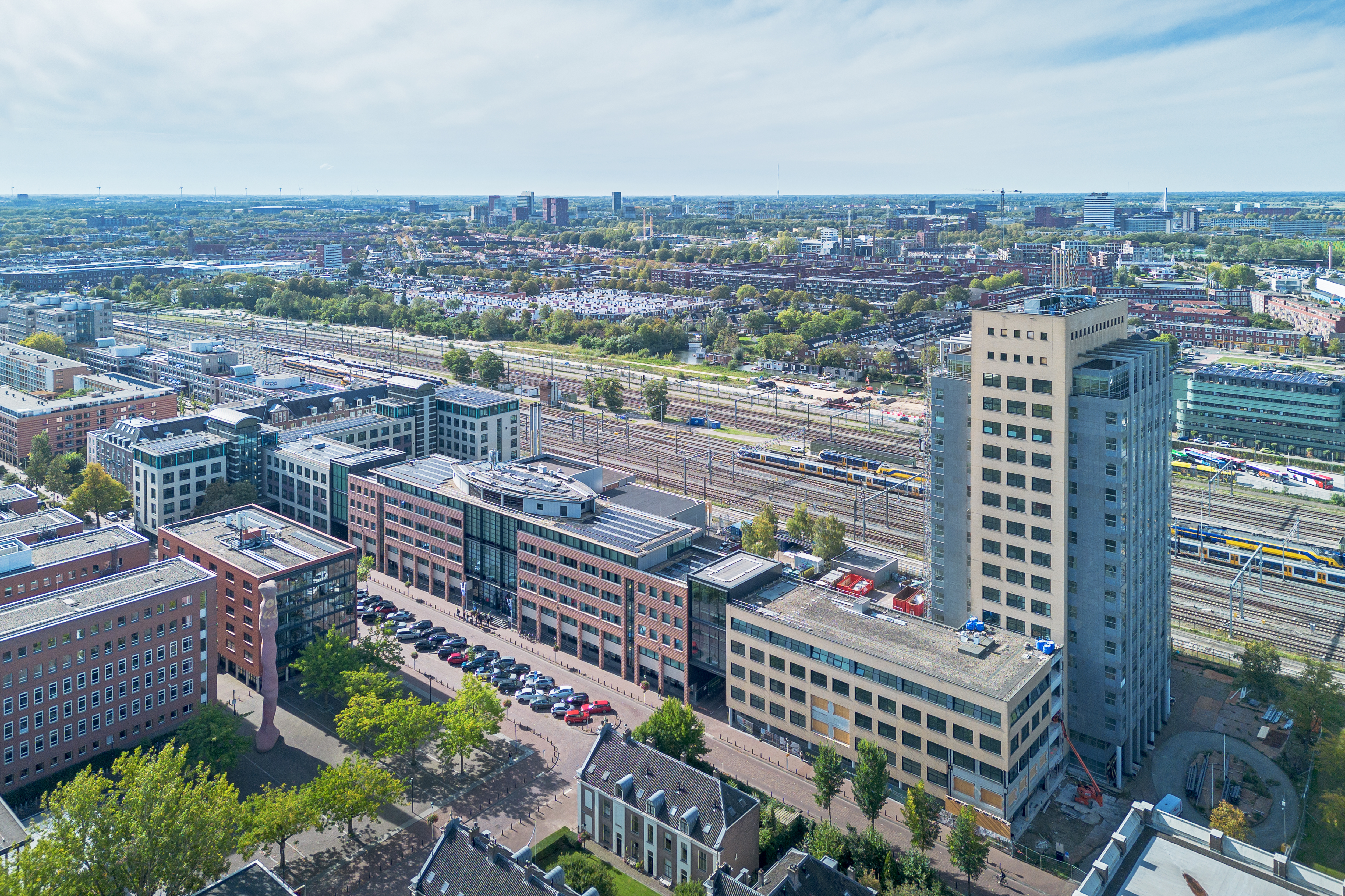 Herman Gortercomplex in Utrecht. Beeld: Rijksvastgoedbedrijf.