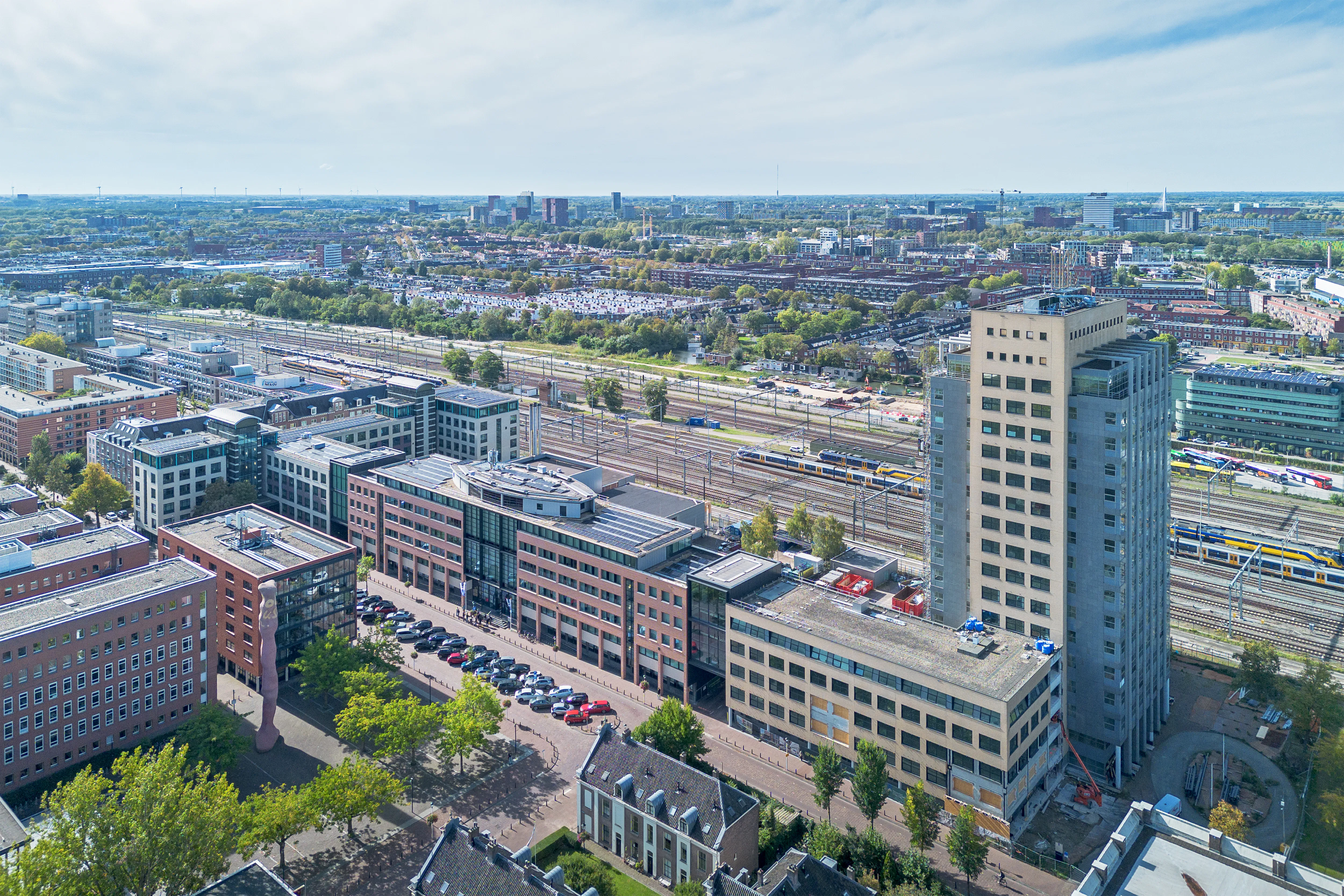 Herman Gortercomplex in Utrecht. Beeld: Rijksvastgoedbedrijf.