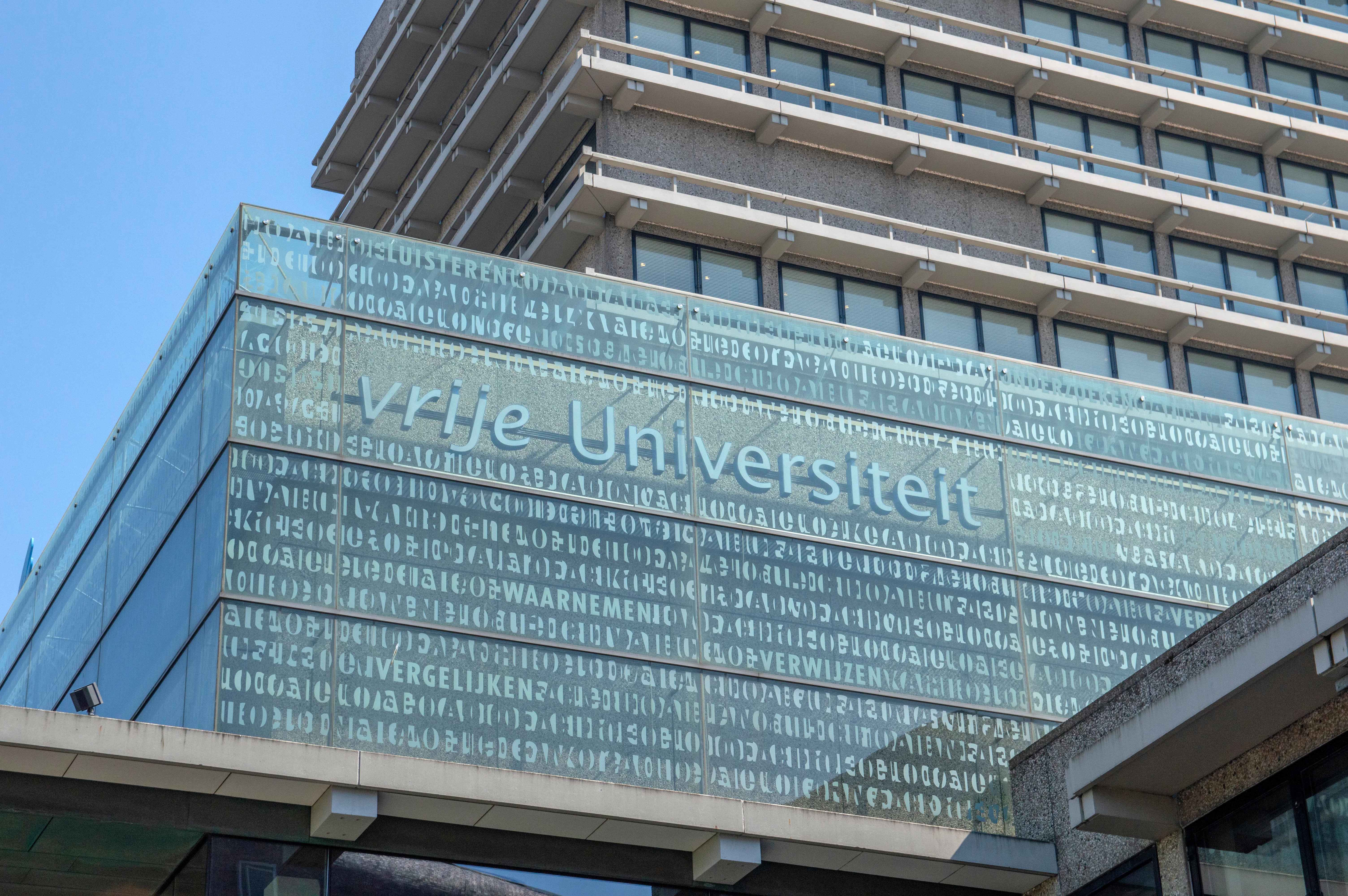 Vrije Universiteit Amsterdam. Beeld: Shutterstock.