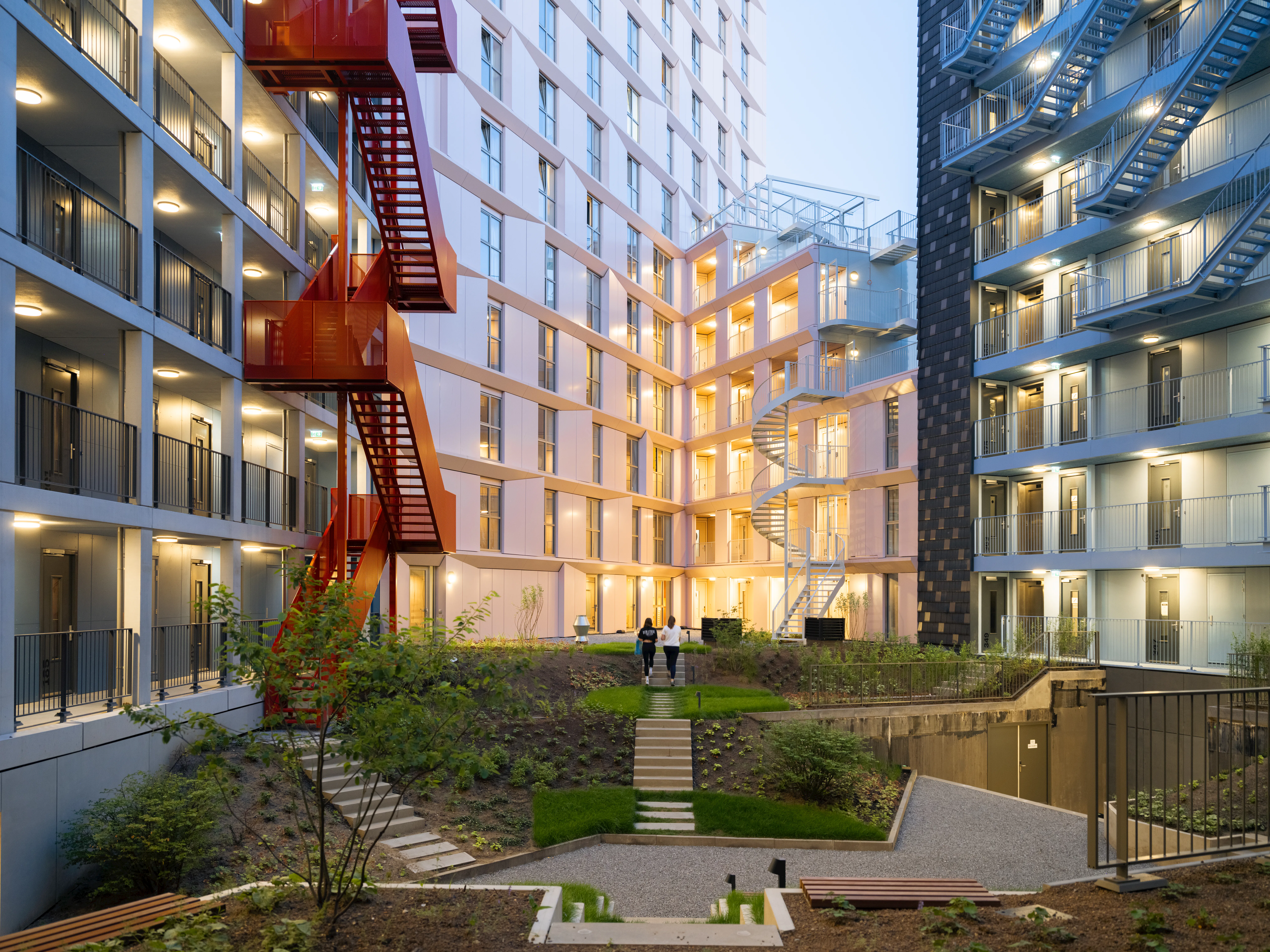 Het Camden Town-project van Dura Vermeer in Hoofddorp.