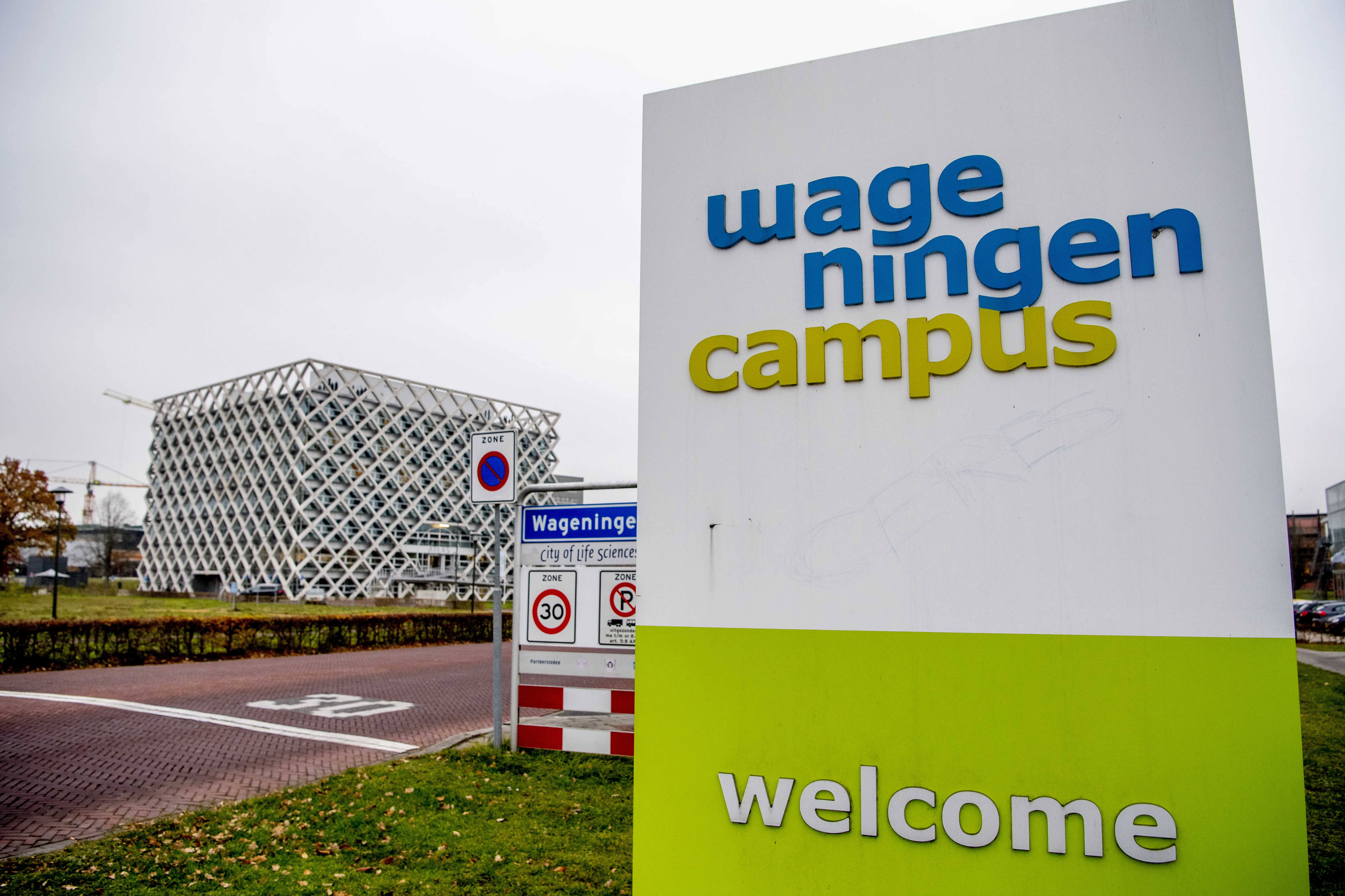 Campus in Wageningen. Beeld: ANP / Robin Utrecht