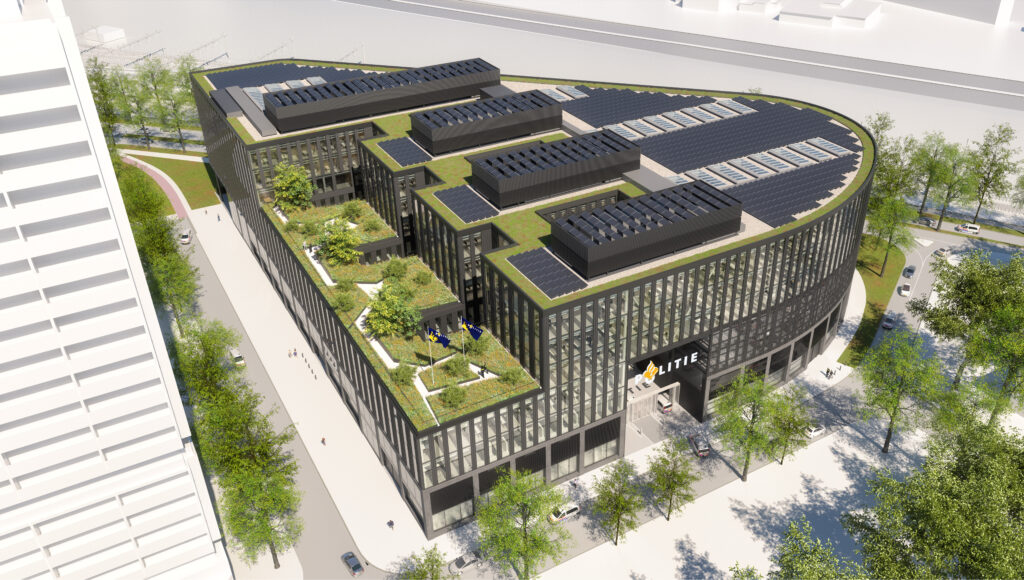 Impressie van het nieuwe eenheidsbureau in Den Haag. Beeld: Gemeente Den Haag.