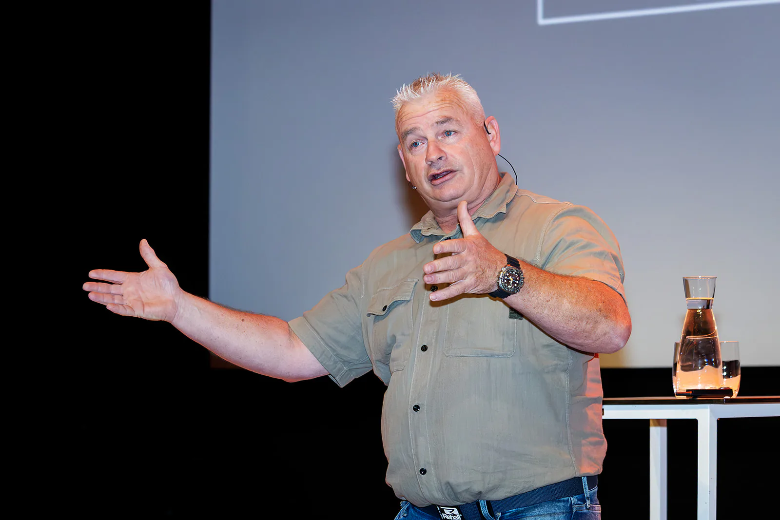 Keynotespreker Francesco Wessels