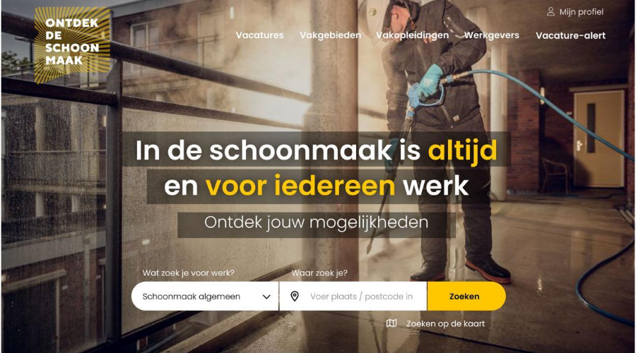 Schoonmaakbranche werft nieuwe medewerkers via 50 radiozenders