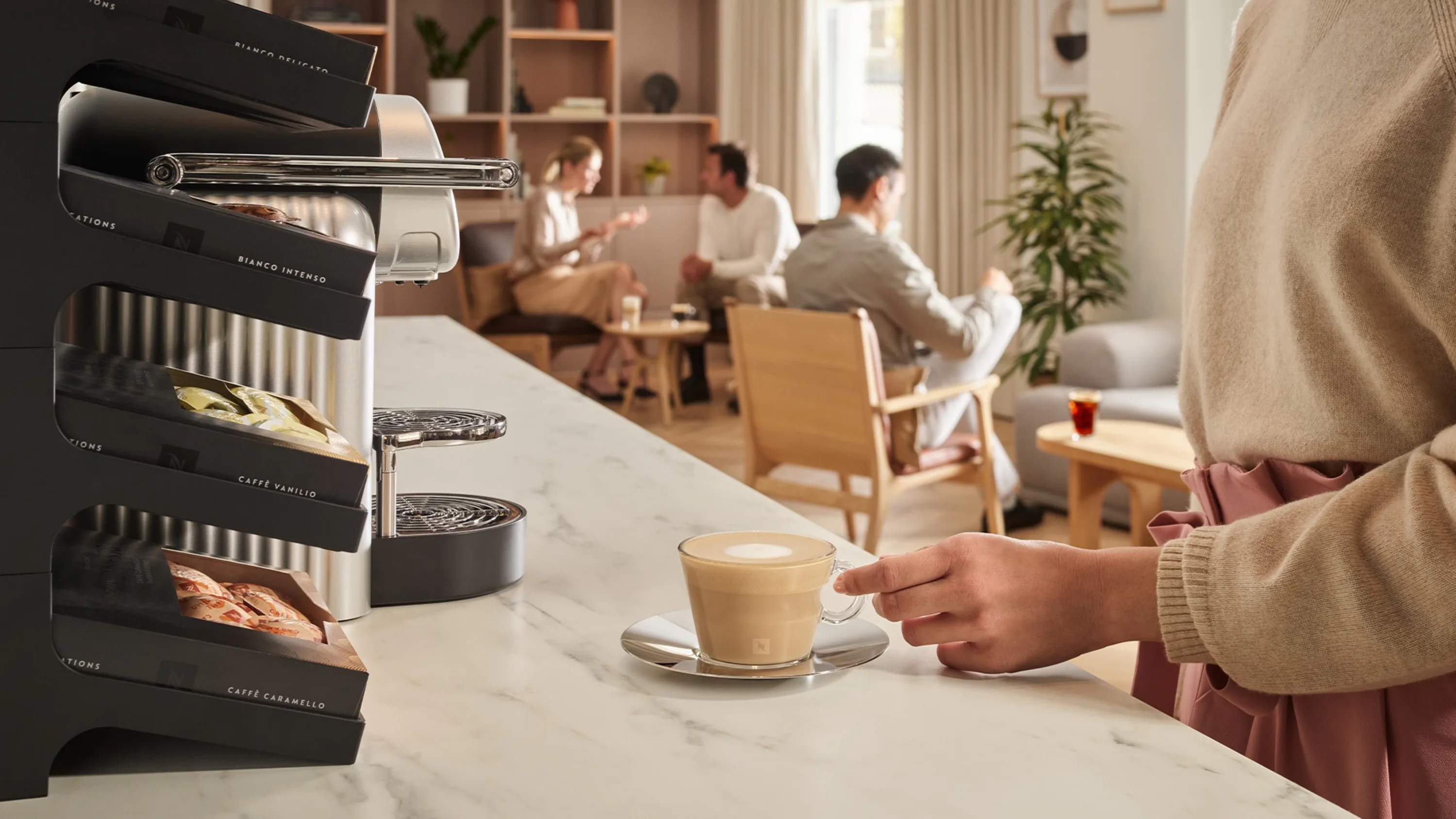 'Met het Nespresso for Business Abonnement worden koffie, service en onderhoud samengebracht in één oplossing.'